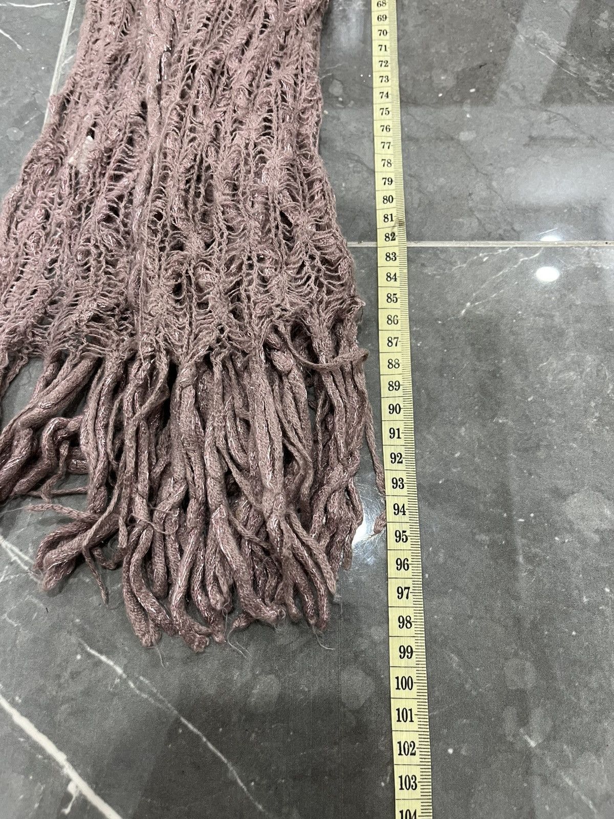 Japanese Brand × KMRii Charles jourdan knit scraft kmrii styled Size ONE SIZE - 6 Thumbnail