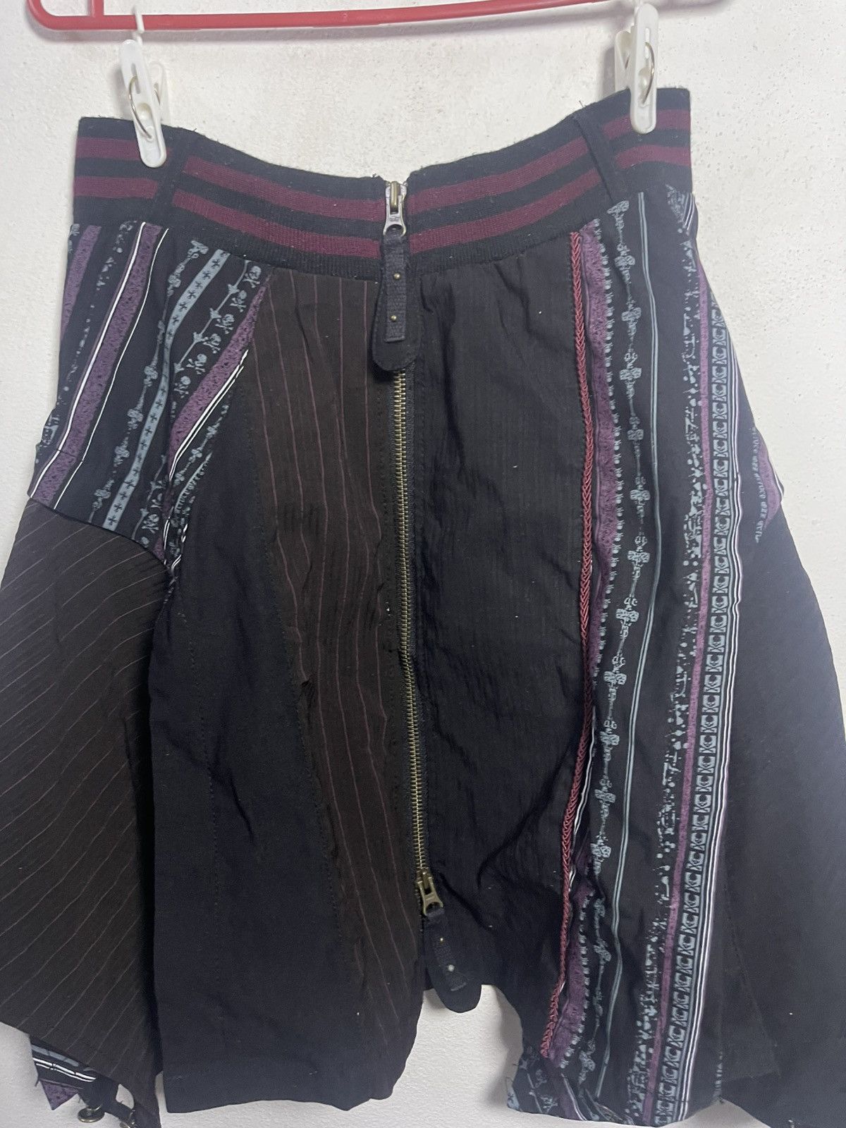 Japanese Brand Ozz Croce Skirt Punk Styles Size 30" / US 8 / IT 44 - 2 Thumbnail