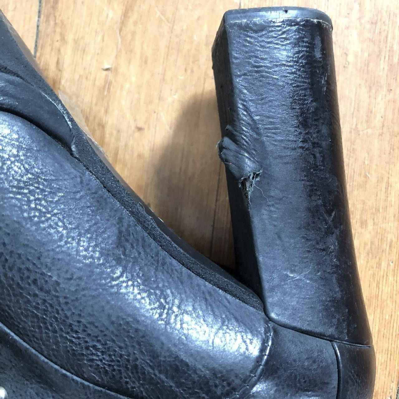 A.S.98 AS98 black leather boots (size 6) Size US 6 / IT 36 - 4 Thumbnail