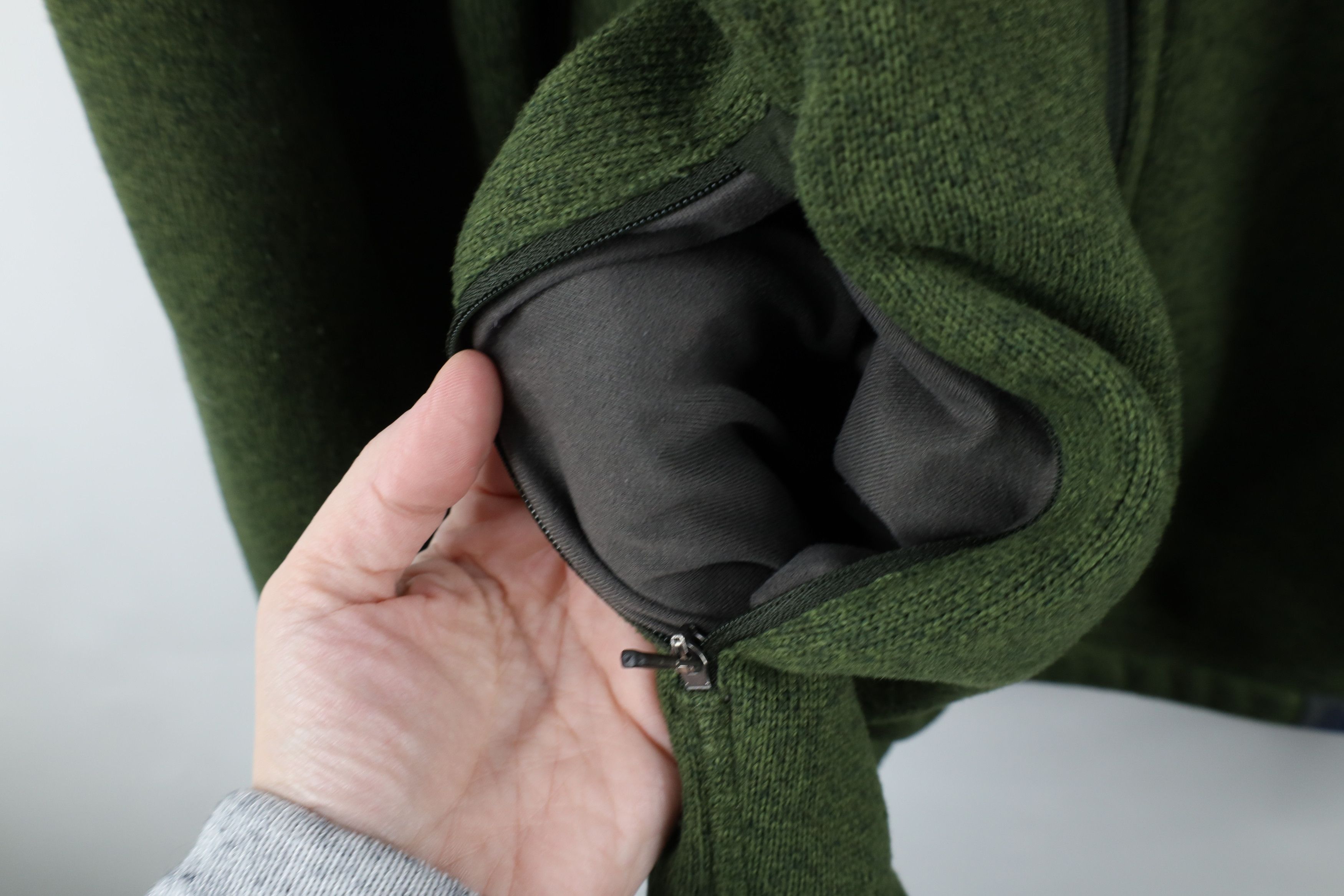 L.L. Bean × Vintage Vintage LL Bean Fleece Knit Full Zip Sweater Jacket Swacket Size US L / EU 52-54 / 3 - 6 Thumbnail