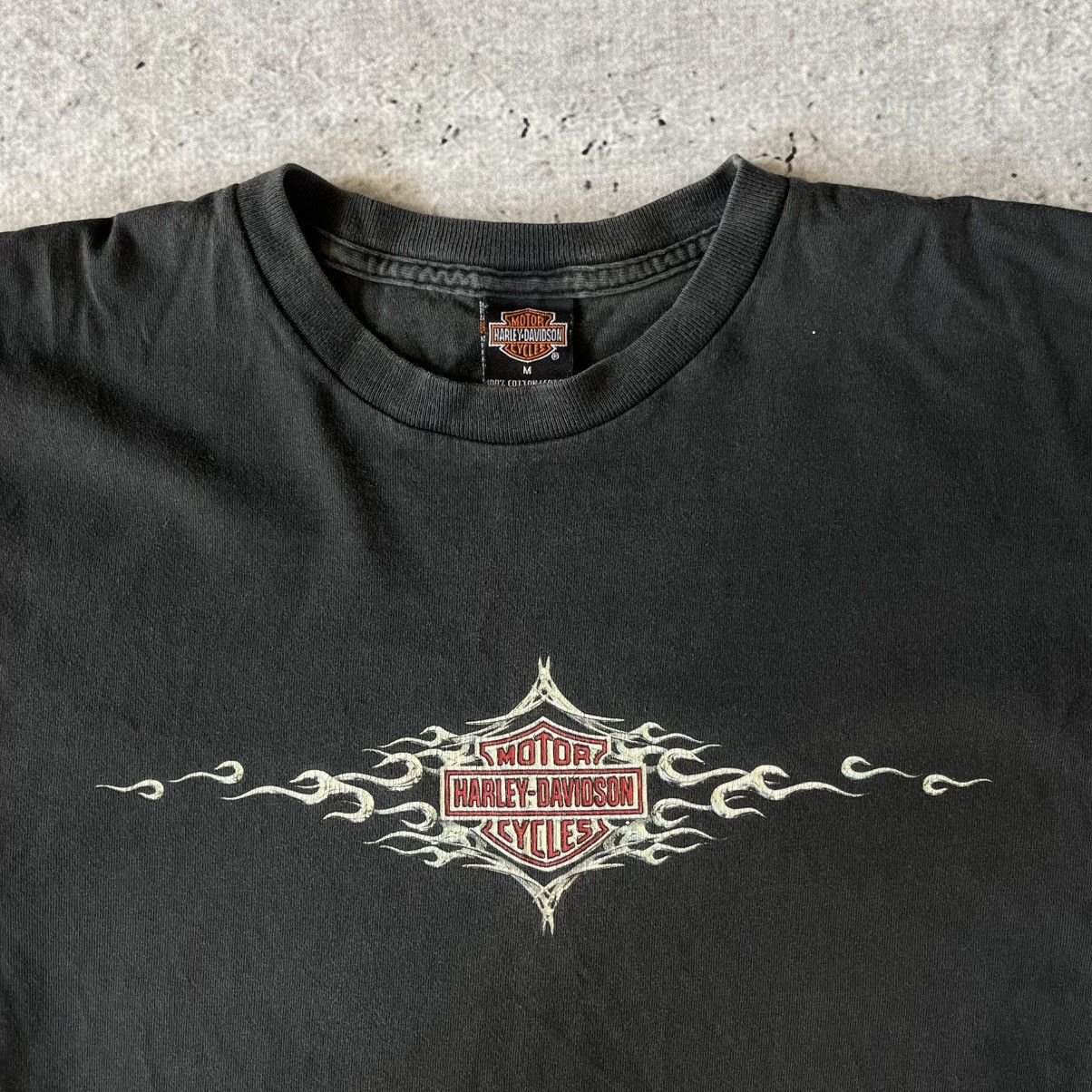 Harley Davidson × Vintage Harley Davidson tribal tee M vintage 00s made in usa Size US M / EU 48-50 / 2 - 3 Thumbnail