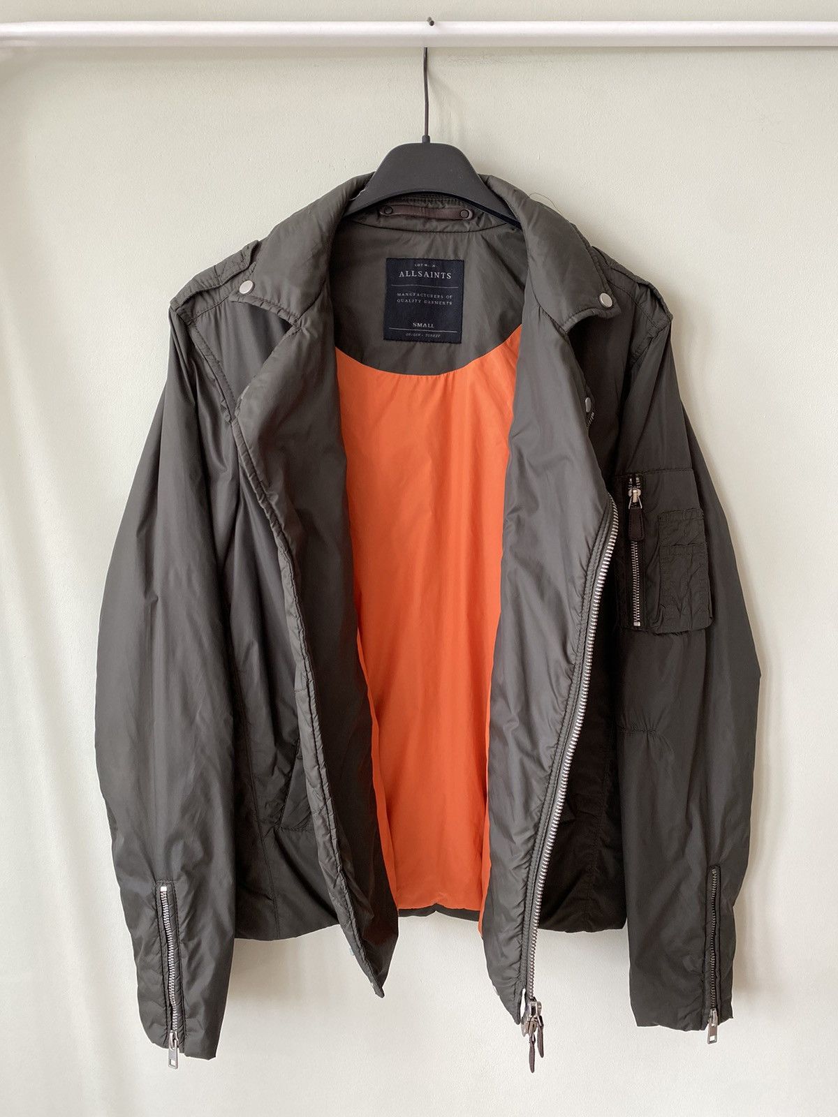 Allsaints Allsaints Lynx Biker Nylon Jacket Size US S / EU 44-46 / 1 - 3 Thumbnail