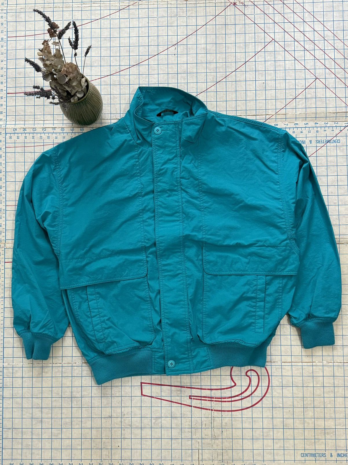 Chaps × Chaps Ralph Lauren × Vintage Vintage 80’s Chaps Ralph Lauren Lightweight Jacket Large Size US L / EU 52-54 / 3 - 1 Thumbnail