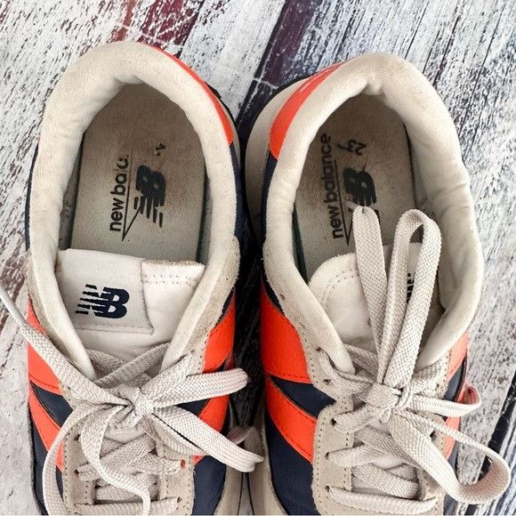 New Balance New Balance 237 Blue and Orange Sneakers Size US 9.5 / IT 39.5 - 3 Thumbnail