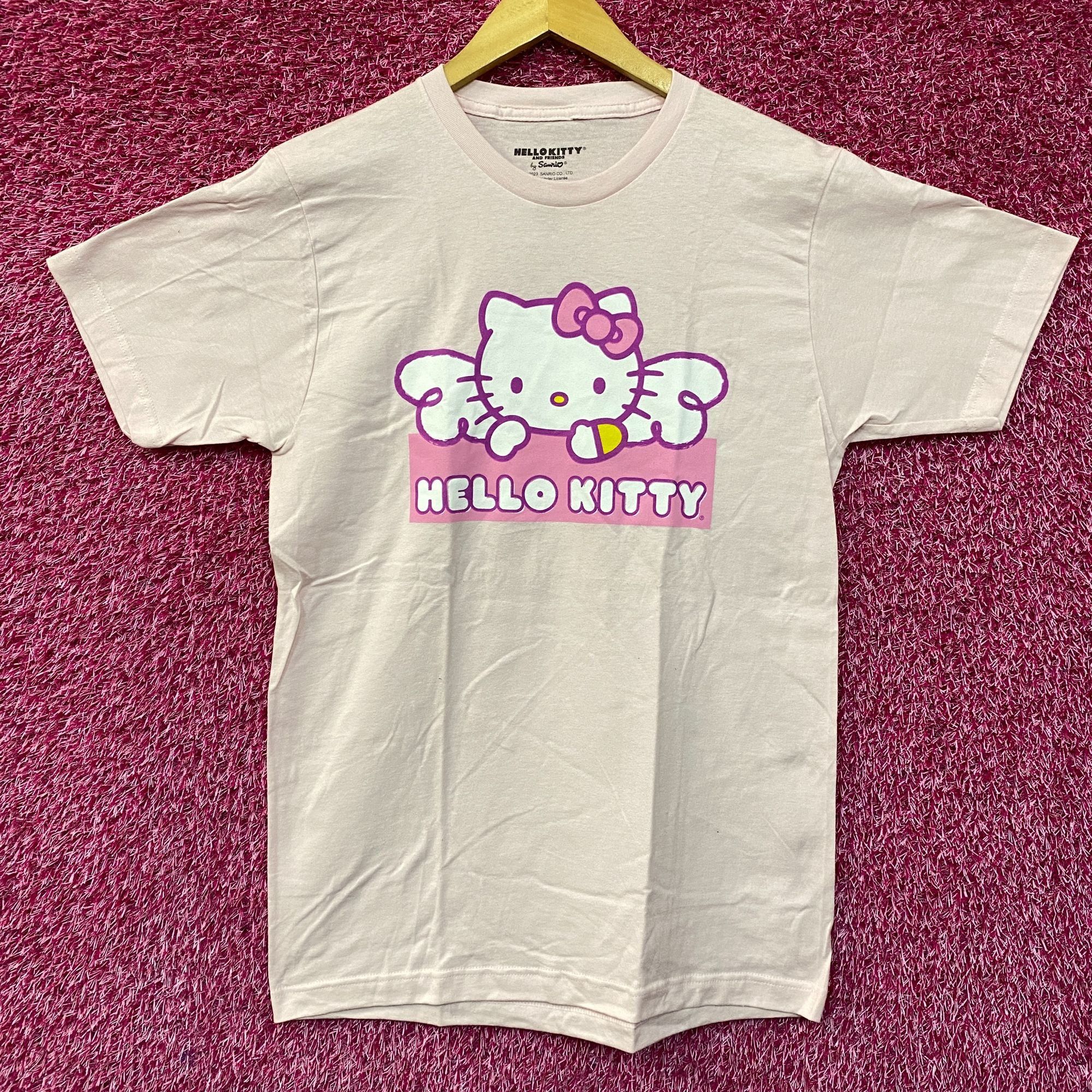 Other Sanrio Hello Kitty Angel Wings Pink T-Shirt Medium Size M / US 6-8 / IT 42-44 - 1 Thumbnail