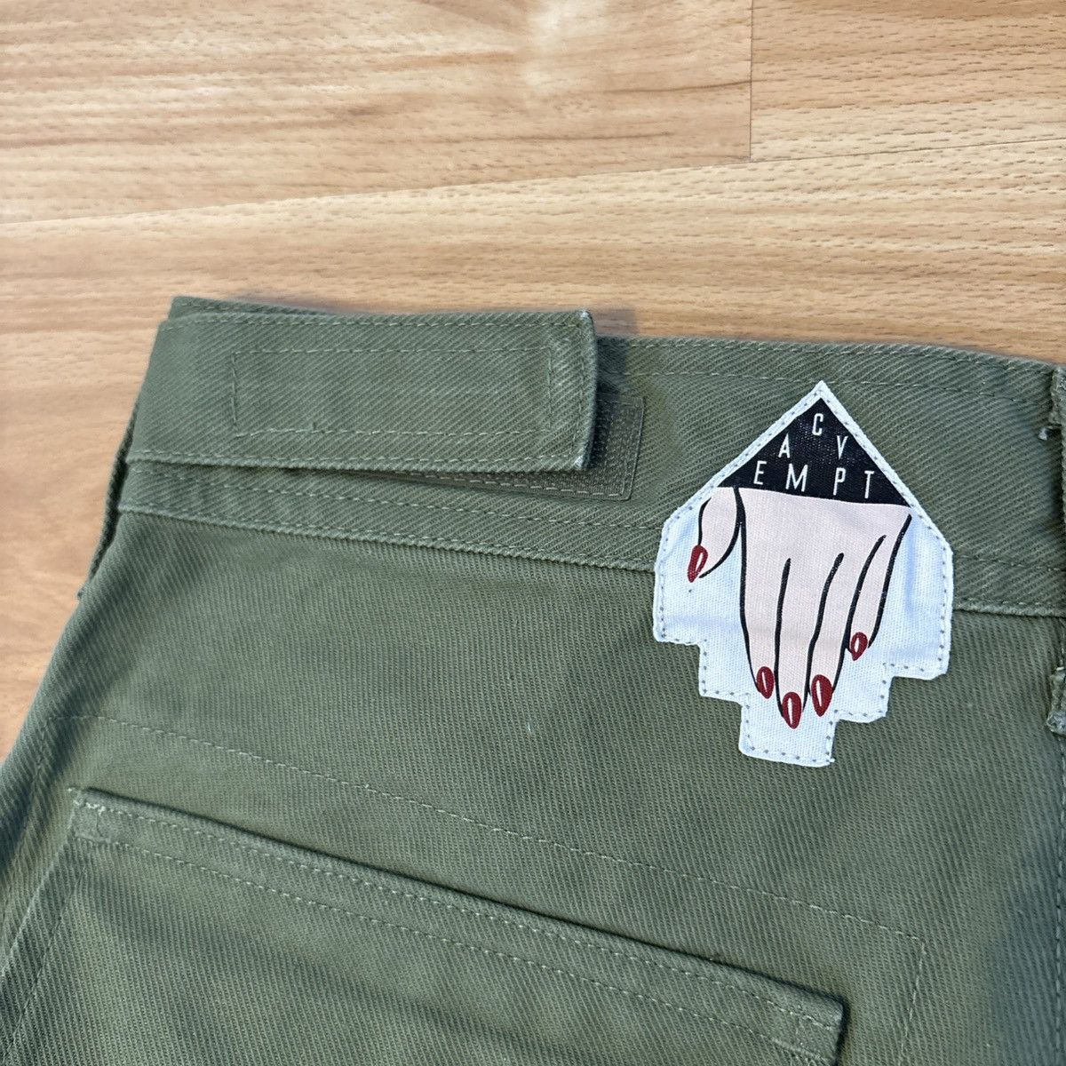 Cav Empt NEW Cav Empt Side Zip Pant in Green Made In Japan - Size M Size US 30 / EU 46 - 7 Thumbnail