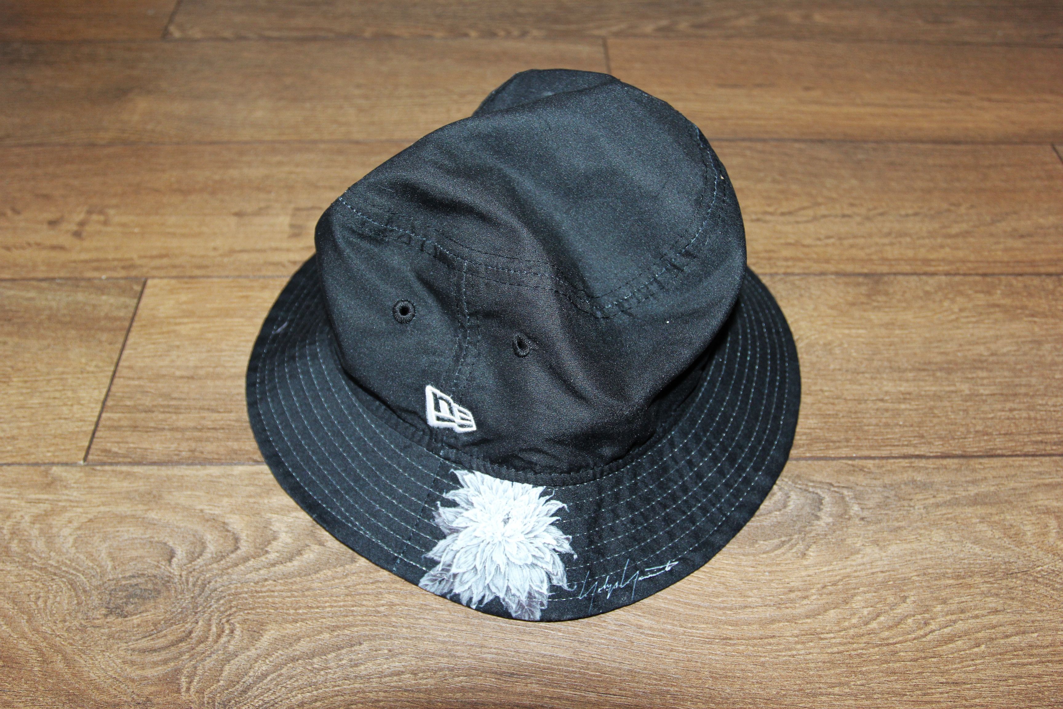 New Era × Yohji Yamamoto BNWT SS23 YOHJI YAMAMOTO x NEW ERA BUCKET HAT 3 Size ONE SIZE - 2 Thumbnail