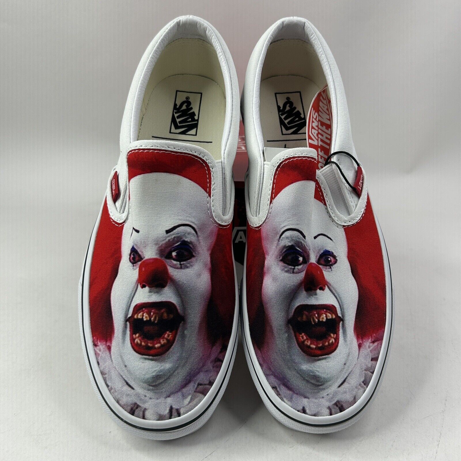 Vans Vans x House Of Terror Classic Slip-On “It/Pennywise” 2024 Size US 9 / IT 39 - 1 Thumbnail