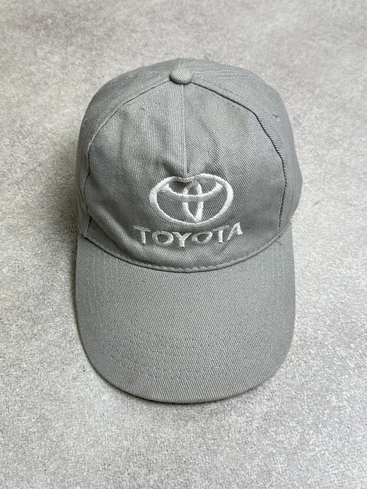 Japanese Brand Vintage 90s JDM Toyota Racing Y2K Cap Os Size ONE SIZE - 2 Thumbnail