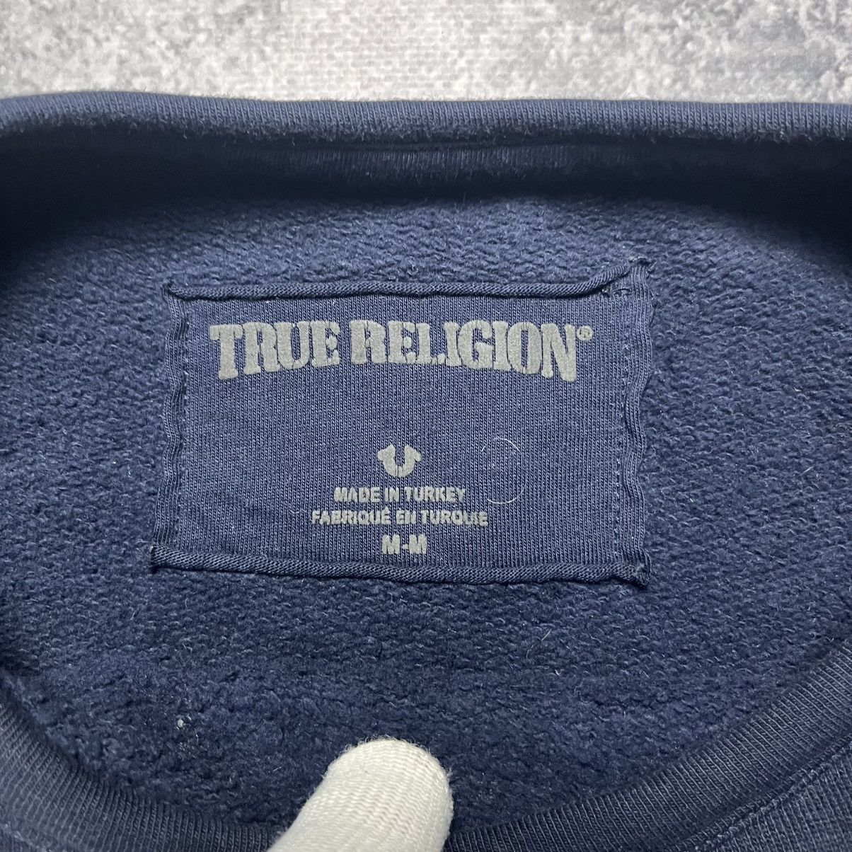 True Religion Vintage True Religion Small Logo Sweatshirt Streetwear Y2K Size US M / EU 48-50 / 2 - 5 Thumbnail