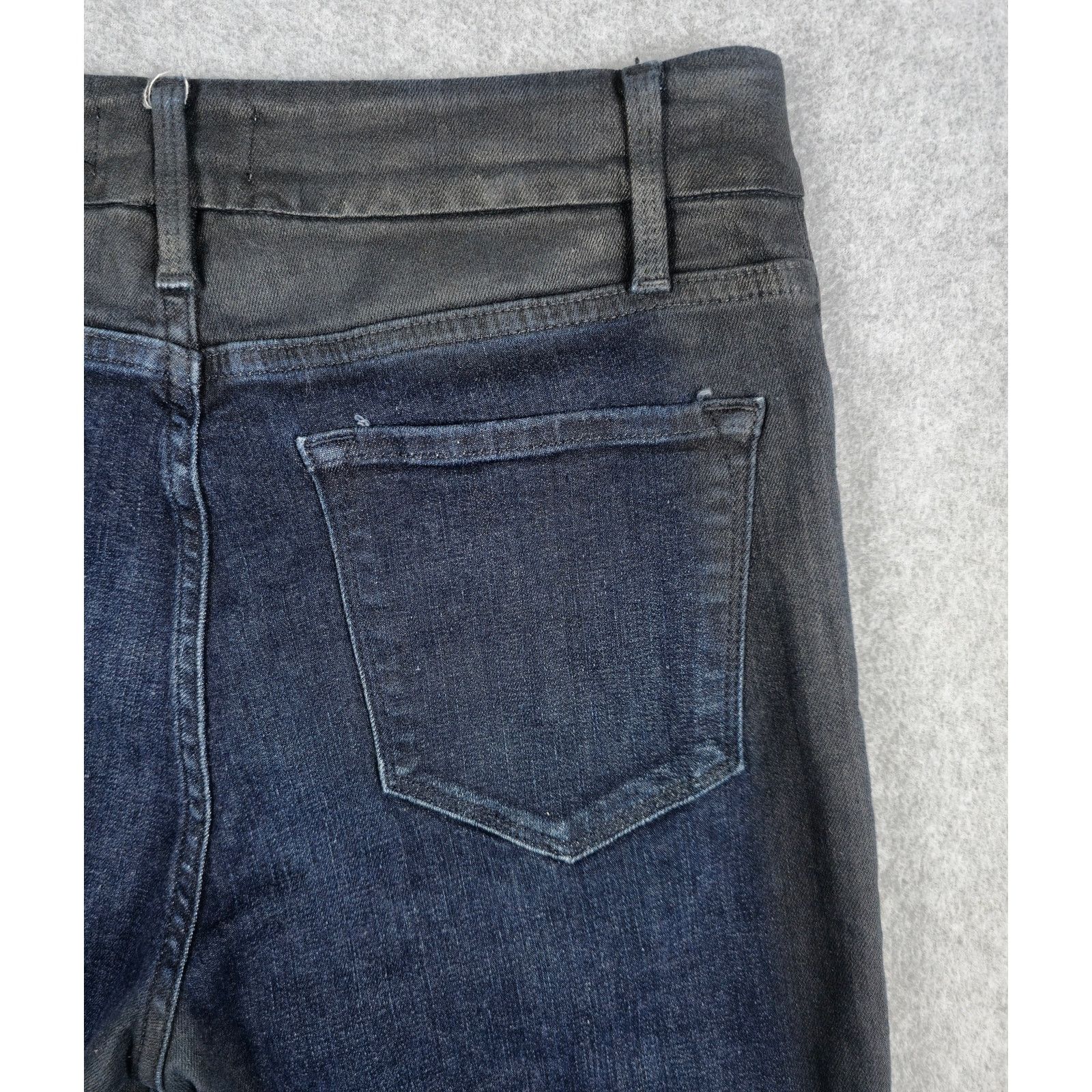 Frame Frame 29 Epicure Black Coated Le Crop Mini Boot Jean LCMB899 Size 28" / US 6 / IT 42 - 8 Thumbnail