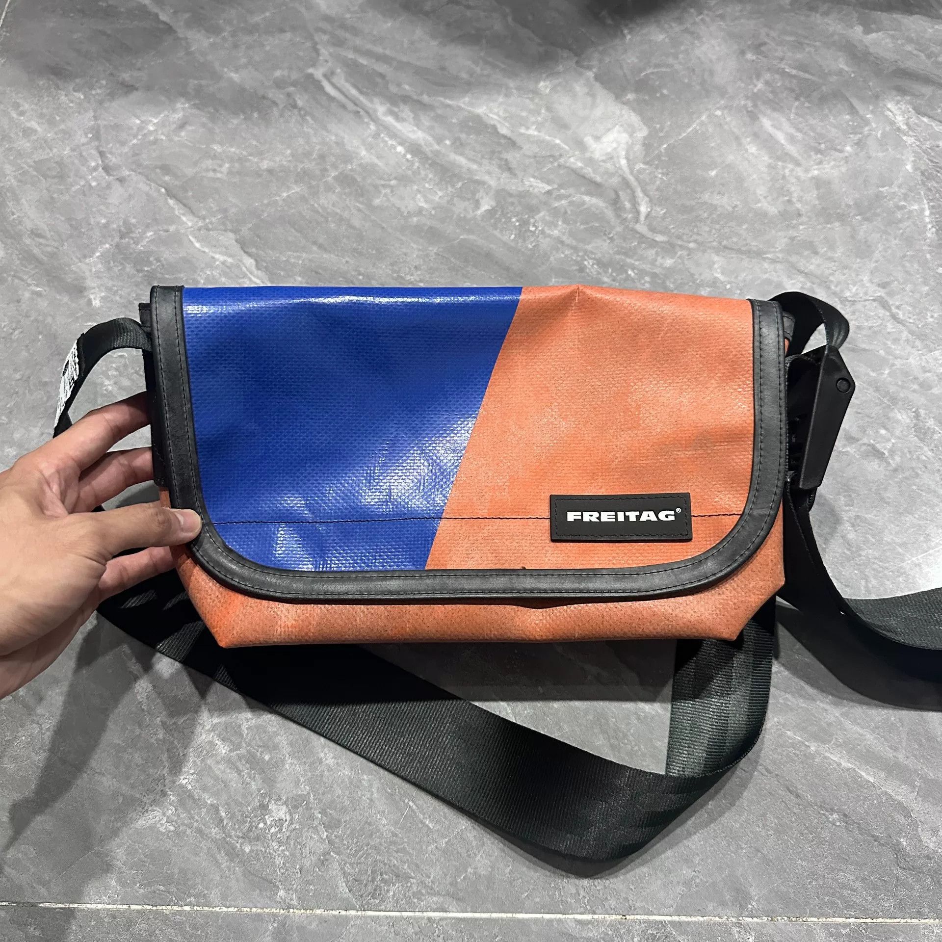 FREECITY FREITAG F41 Orange Blue Messenger Bag Size ONE SIZE - 1 Thumbnail
