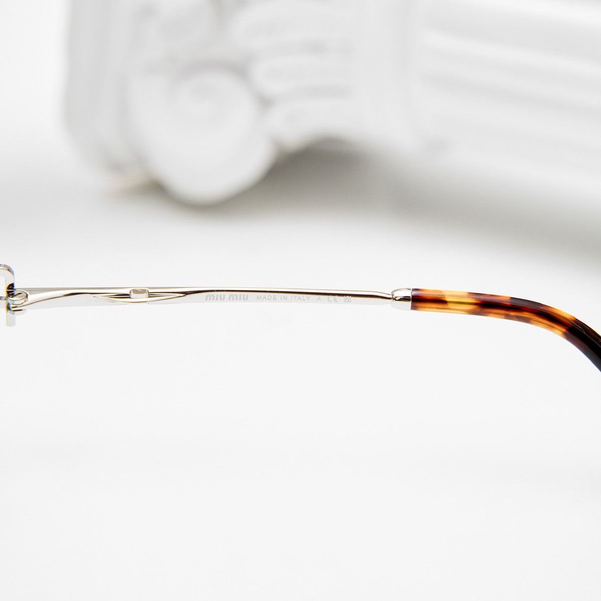 Miu Miu MIU MIU 0MU 52YS 1BC20R SUNGLASSES Size ONE SIZE - 4 Thumbnail