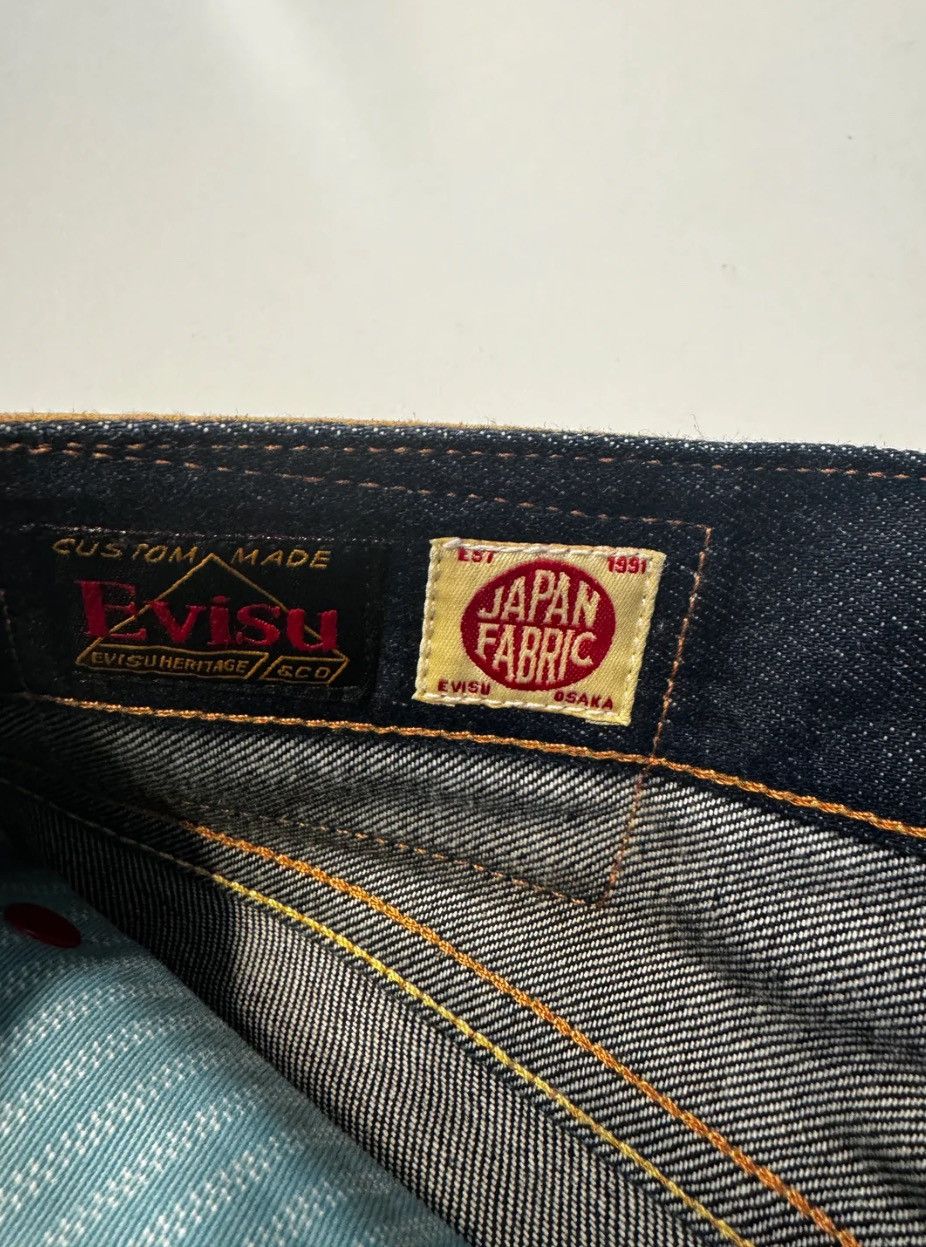 Evisu × Japanese Brand Evisu Red Bandana Seagull Jean Size US 30 / EU 46 - 6 Thumbnail