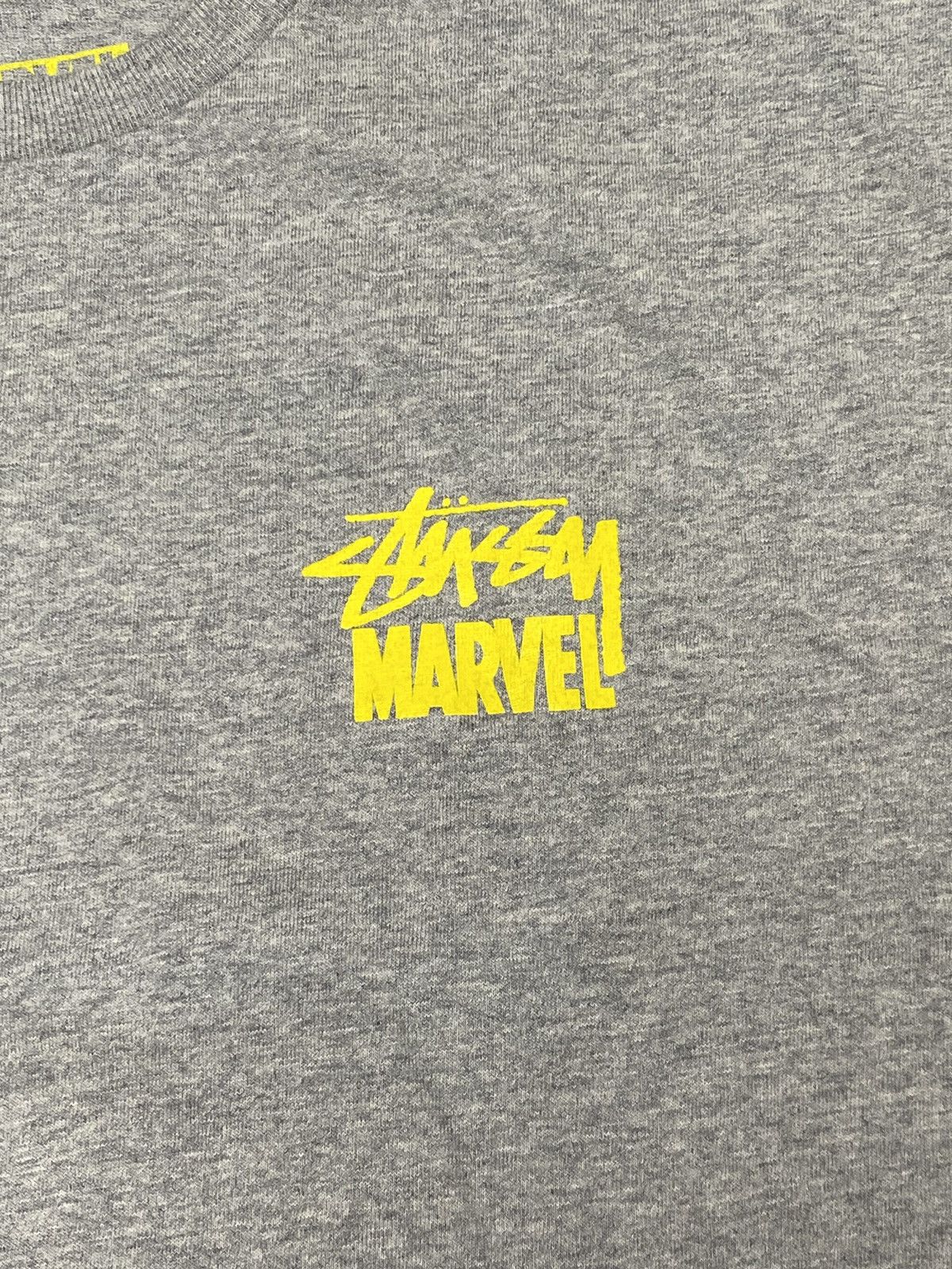 Stussy Stüssy x Marvel World Tour T-shirt, size XL, gray, new Size US XL / EU 56 / 4 - 5 Thumbnail