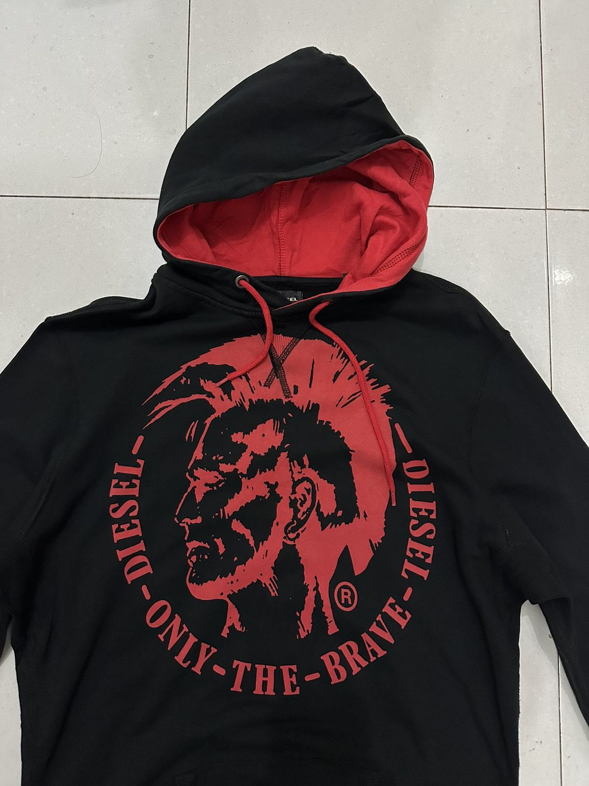 Diesel Y2K Diesel Mohawk Logo Hoodie Size US L / EU 52-54 / 3 - 5 Thumbnail