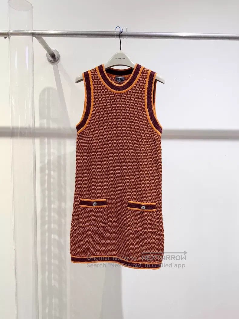 Chanel Chanel 23A cashmere dress Size XXS / US 00 / IT 34 - 1 Thumbnail