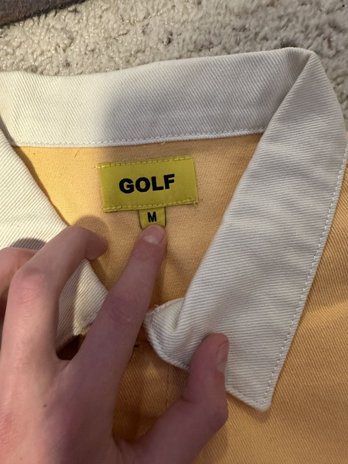 Golf Wang Golfwang Orange Denim Rope Jacket Size US M / EU 48-50 / 2 - 2 Thumbnail