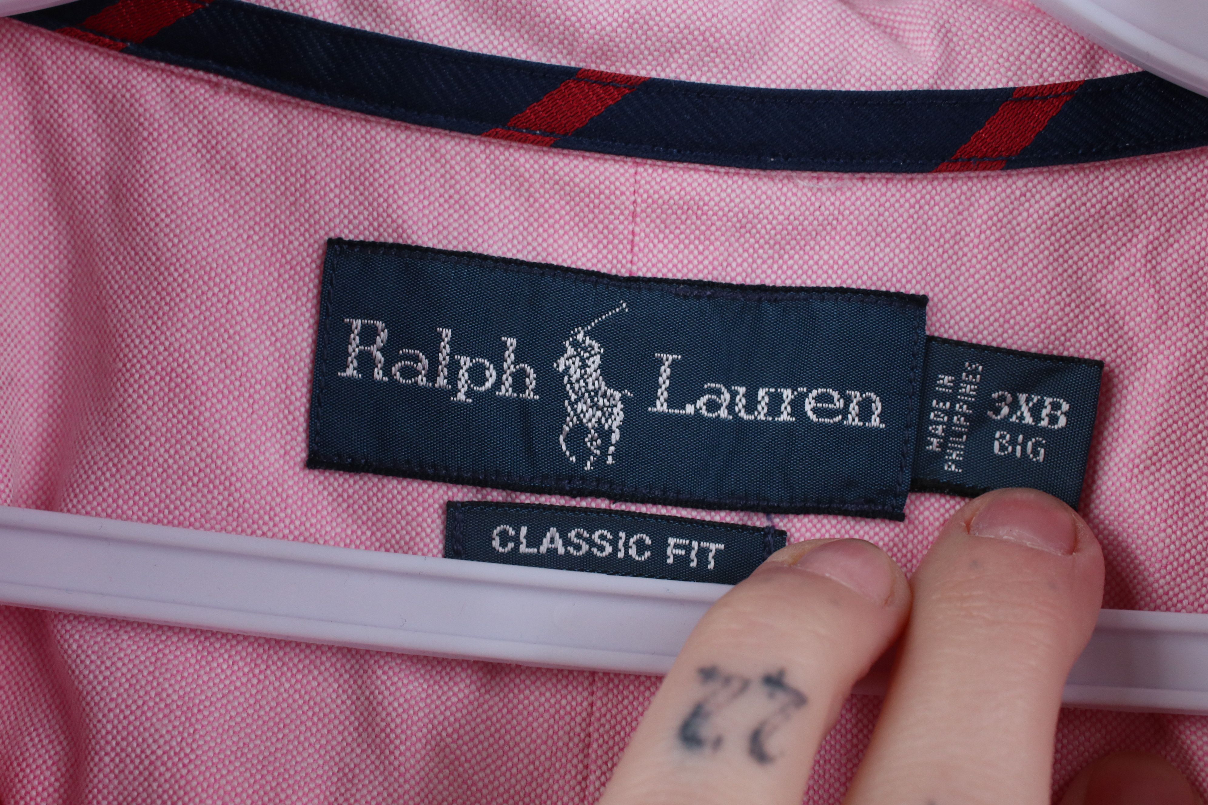 Polo Ralph Lauren Vintage 90s Ralph Lauren Oxford Collared Button Down Shirt Size US XXL / EU 58 / 5 - 8 Thumbnail