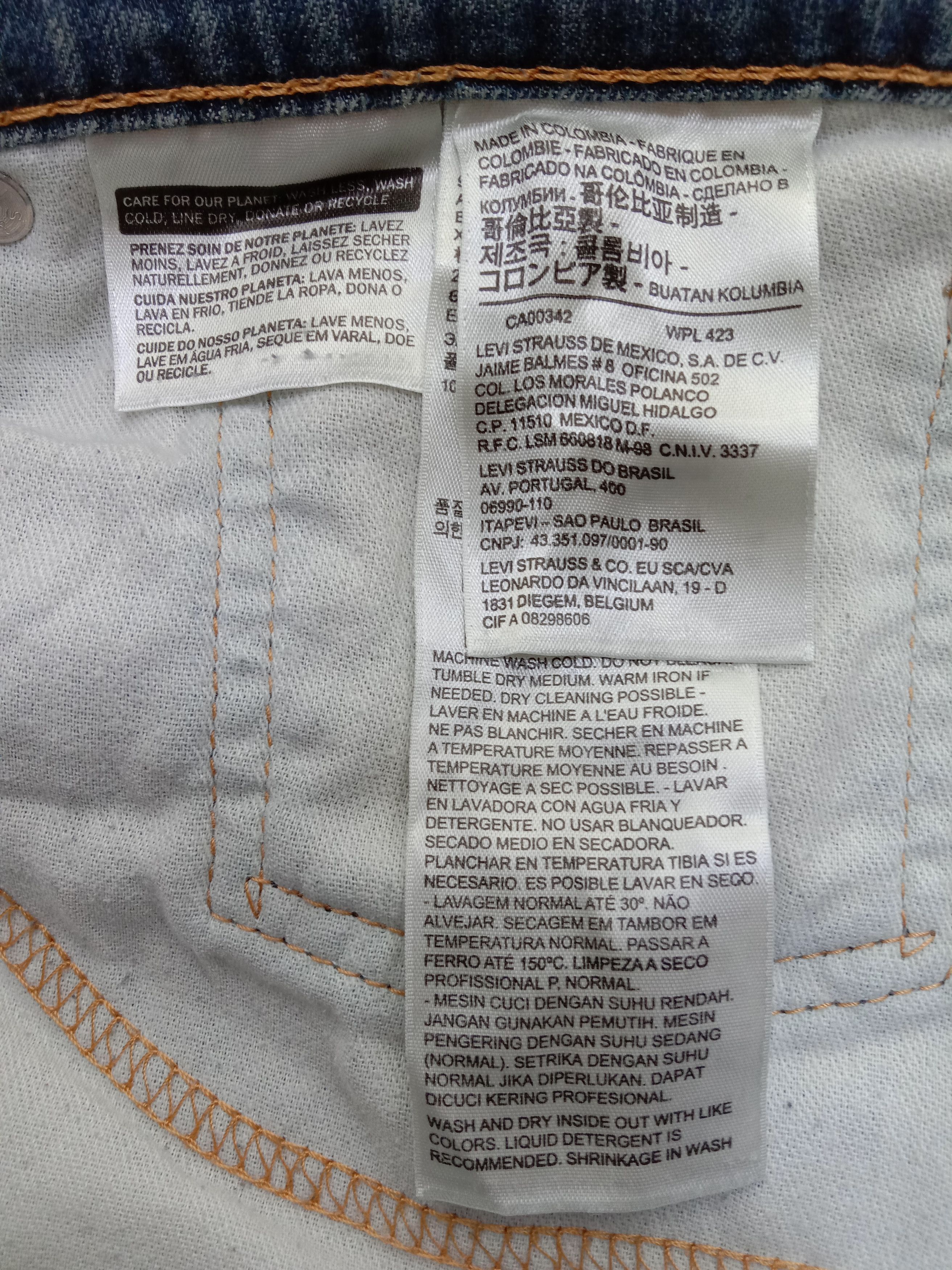 Levi's Vintage Levi's 511 Jeans Slim Fit Distressed Denim Size US 38 / EU 54 - 13 Thumbnail