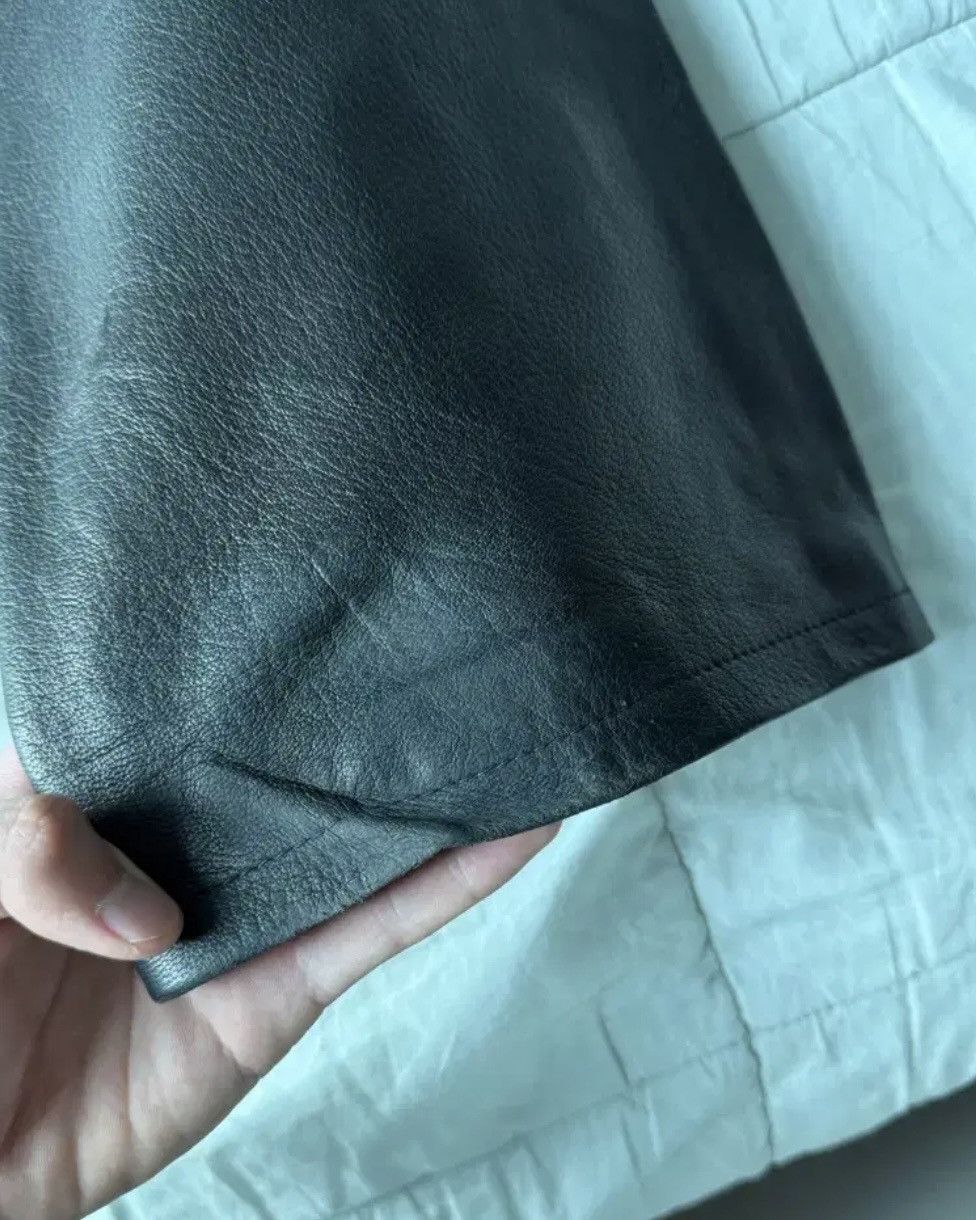 Enfants Riches Deprimes Enfants Riches Deprimes Flared Leather Pants Size US 34 / EU 50 - 4 Thumbnail