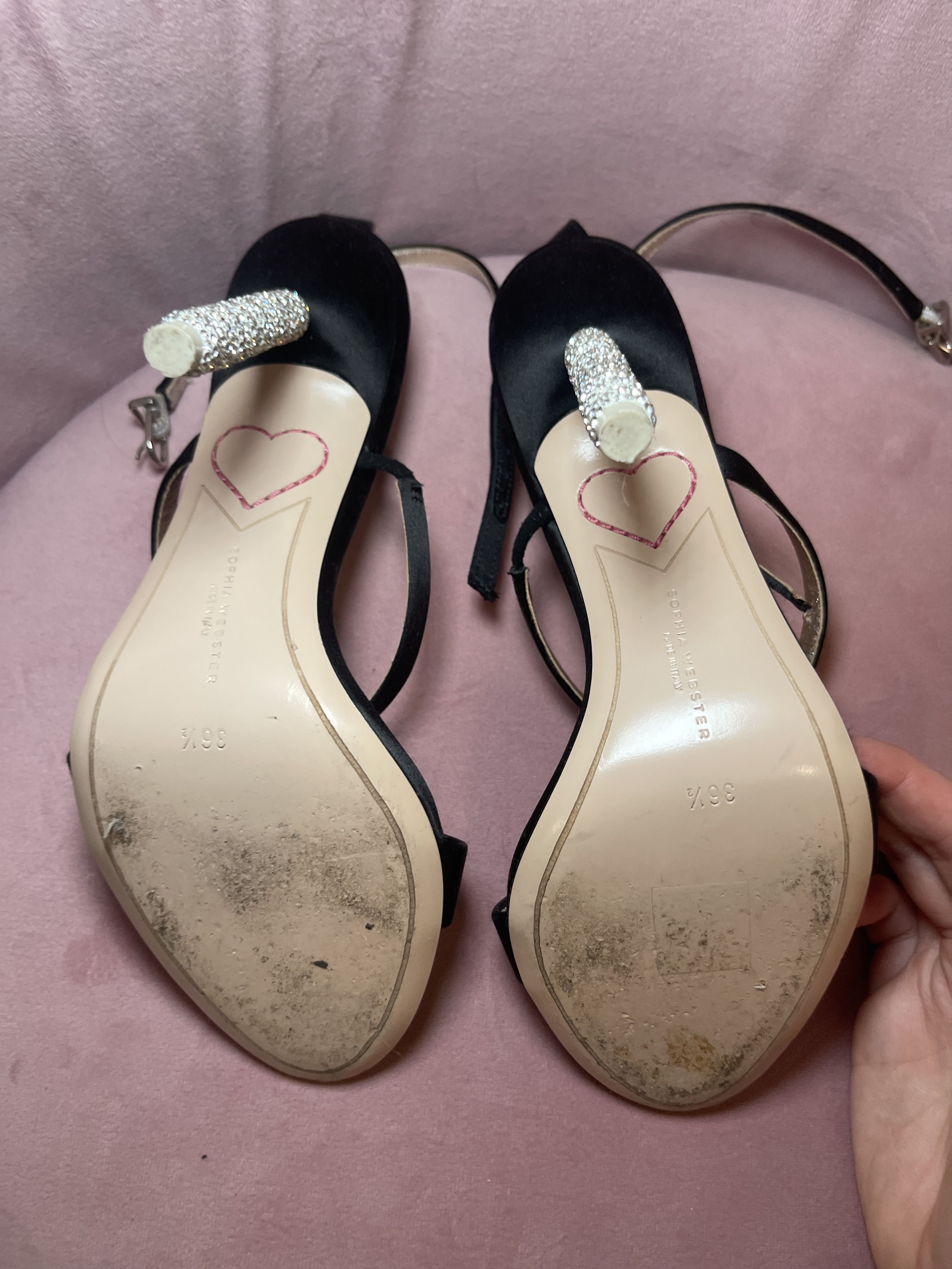Sophia Webster sophia webster heels with rhinestone heel Size US 6.5 / IT 36.5 - 5 Thumbnail