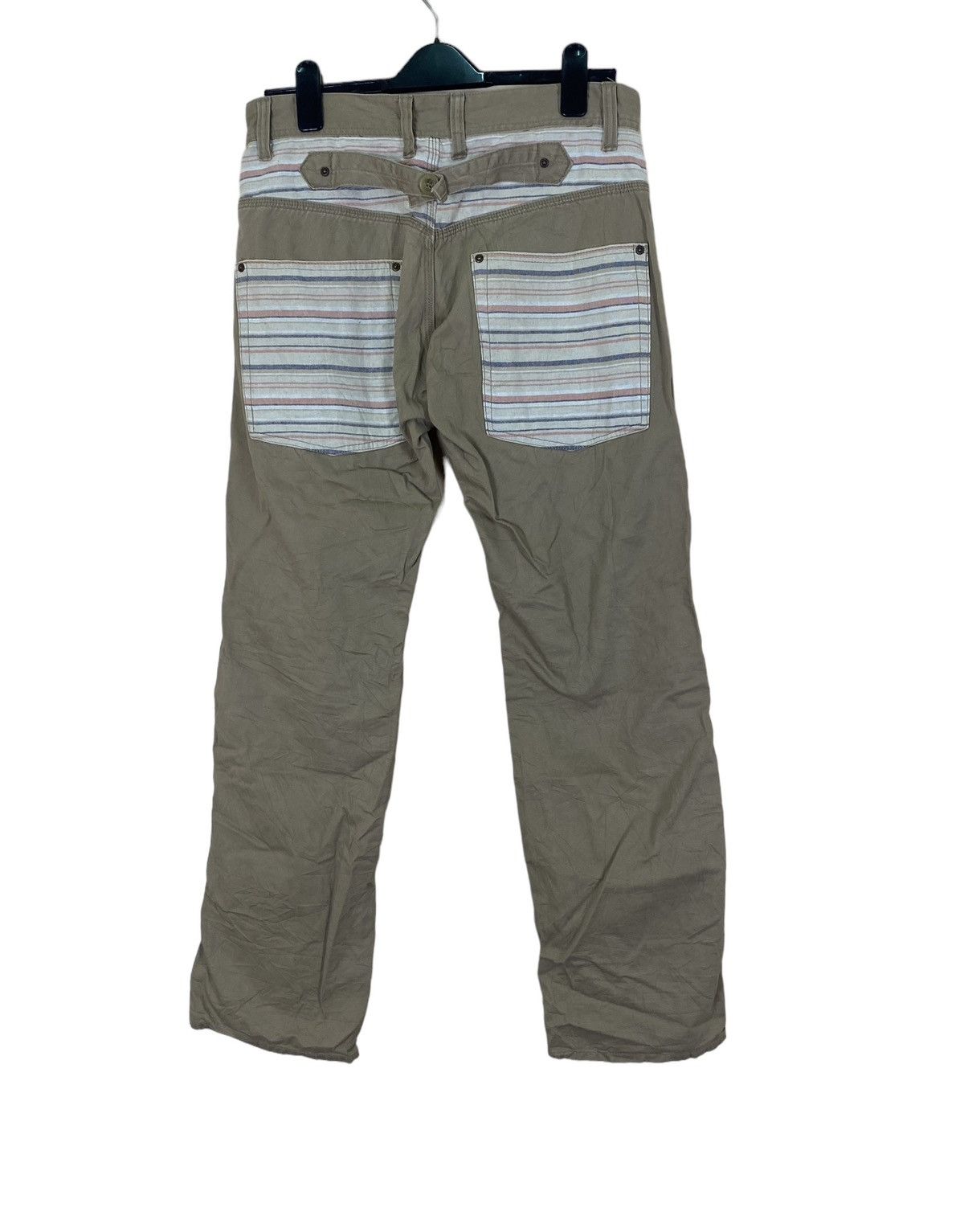 Japanese Brand Japanese Brand No Leash Bush Patchwork Pants Size US 33 - 6 Thumbnail