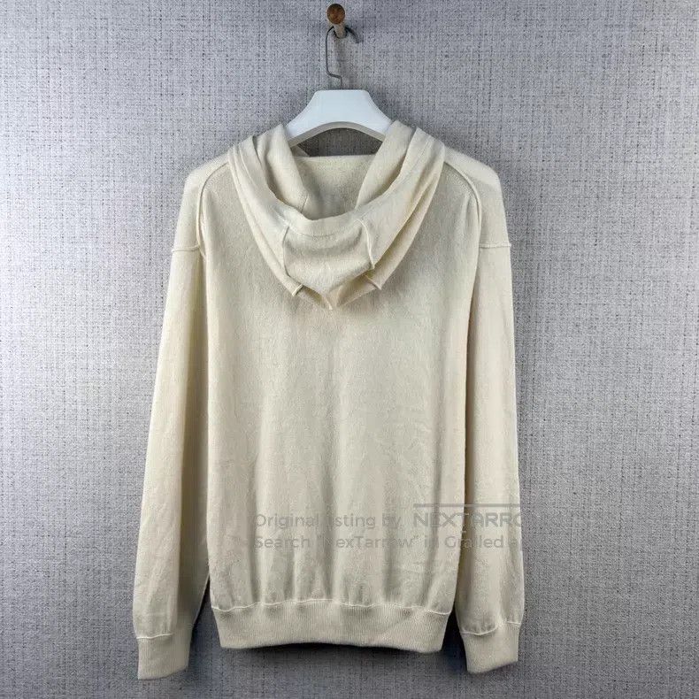 Louis Vuitton Louis Vuitton Solid cashmere hooded knit long-sleeve sweat Size US L / EU 52-54 / 3 - 2 Thumbnail