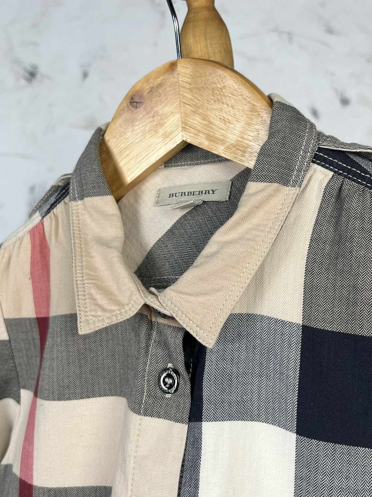 Burberry Burberry Kids Nova Check Shirt Jacket Size 8Y / 128cm Size XXS / US 00 / IT 34 - 4 Thumbnail