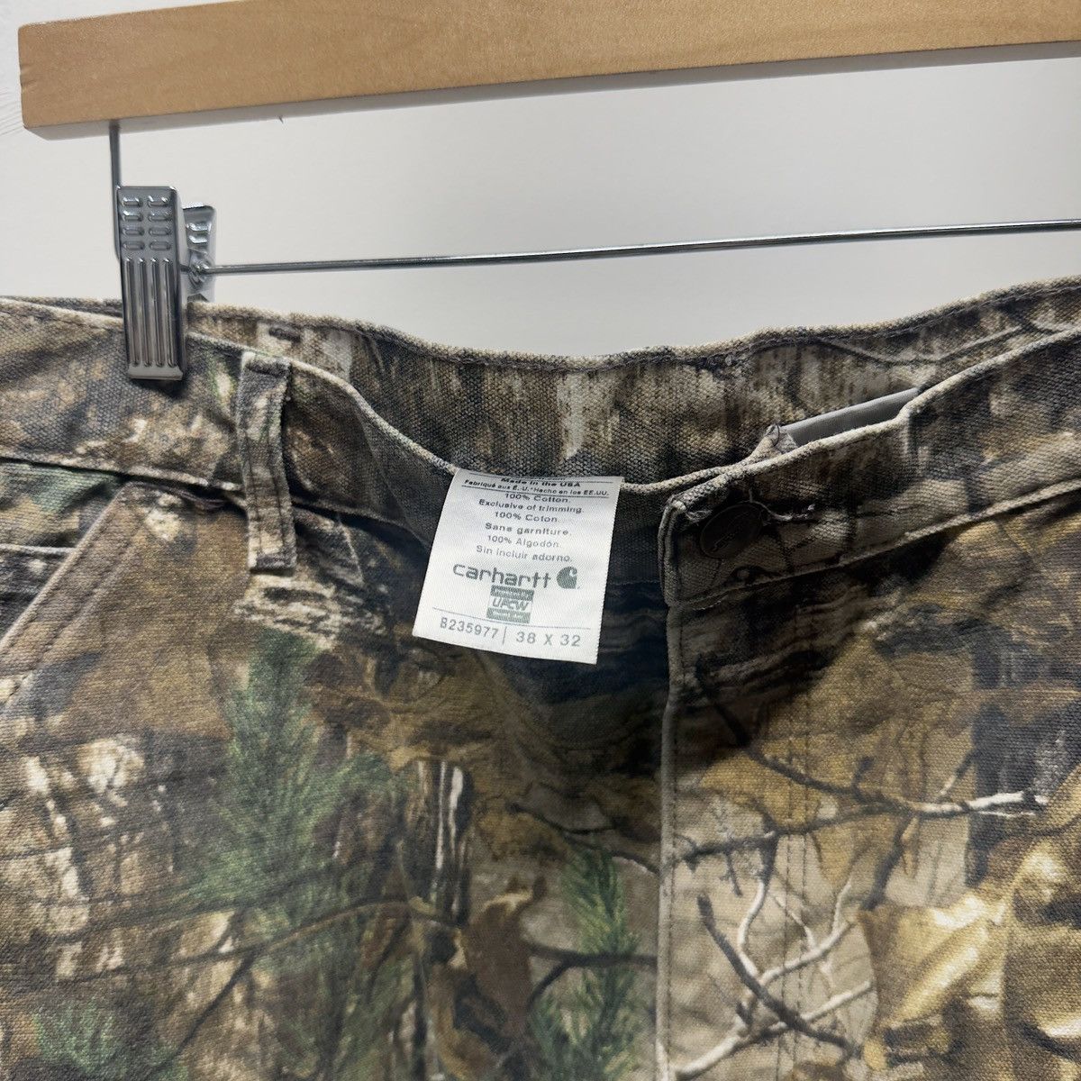 Carhartt Carhartt Realtree Camo Carpenter Pants ERD Grunge Chrome Size US 36 / EU 52 - 9 Thumbnail