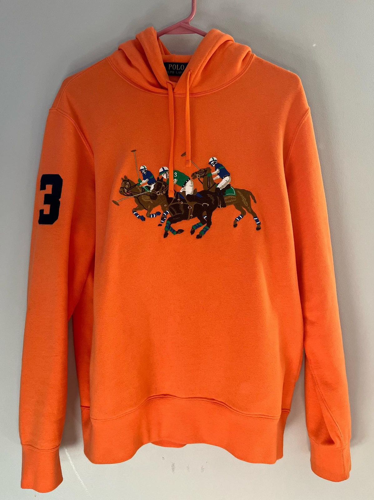 Polo Ralph Lauren Polo Ralph Lauren triple pony embroidered hoodie Size US S / EU 44-46 / 1 - 1 Thumbnail