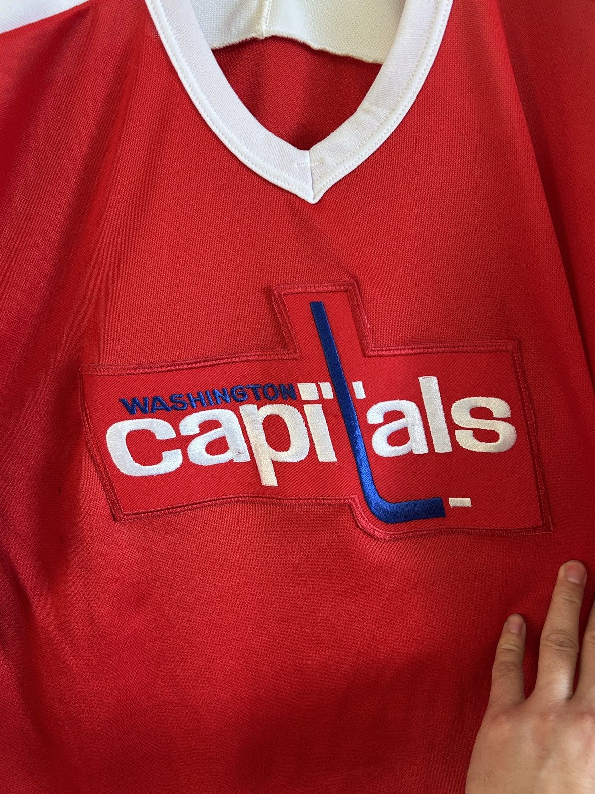 Vintage Vintage CCM Washington Capitals NHL Jersey Size US S / EU 44-46 / 1 - 2 Thumbnail