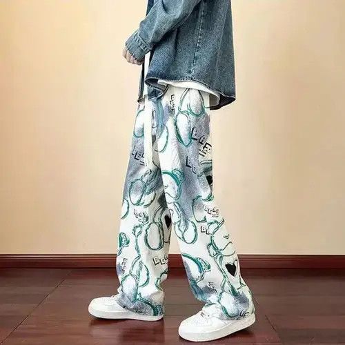 Japanese Brand × Vintage Man Casual Pants Harajuku Wide Leg Oversize Size US 30 / EU 46 - 1 Thumbnail