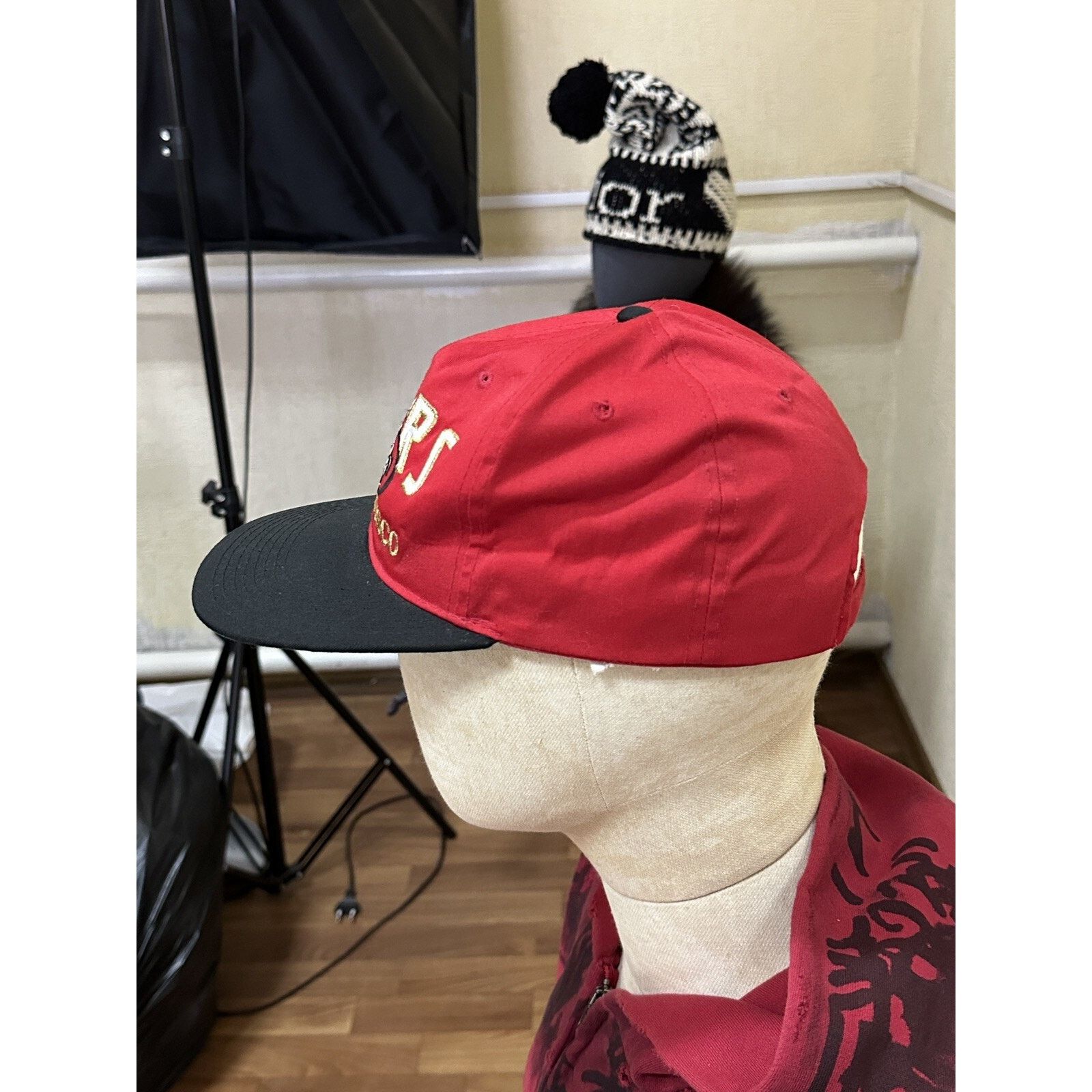 NFL Vintage 90’s 49 Ers San Francisco SF NFL Baseball Cap Korea Size ONE SIZE - 5 Thumbnail