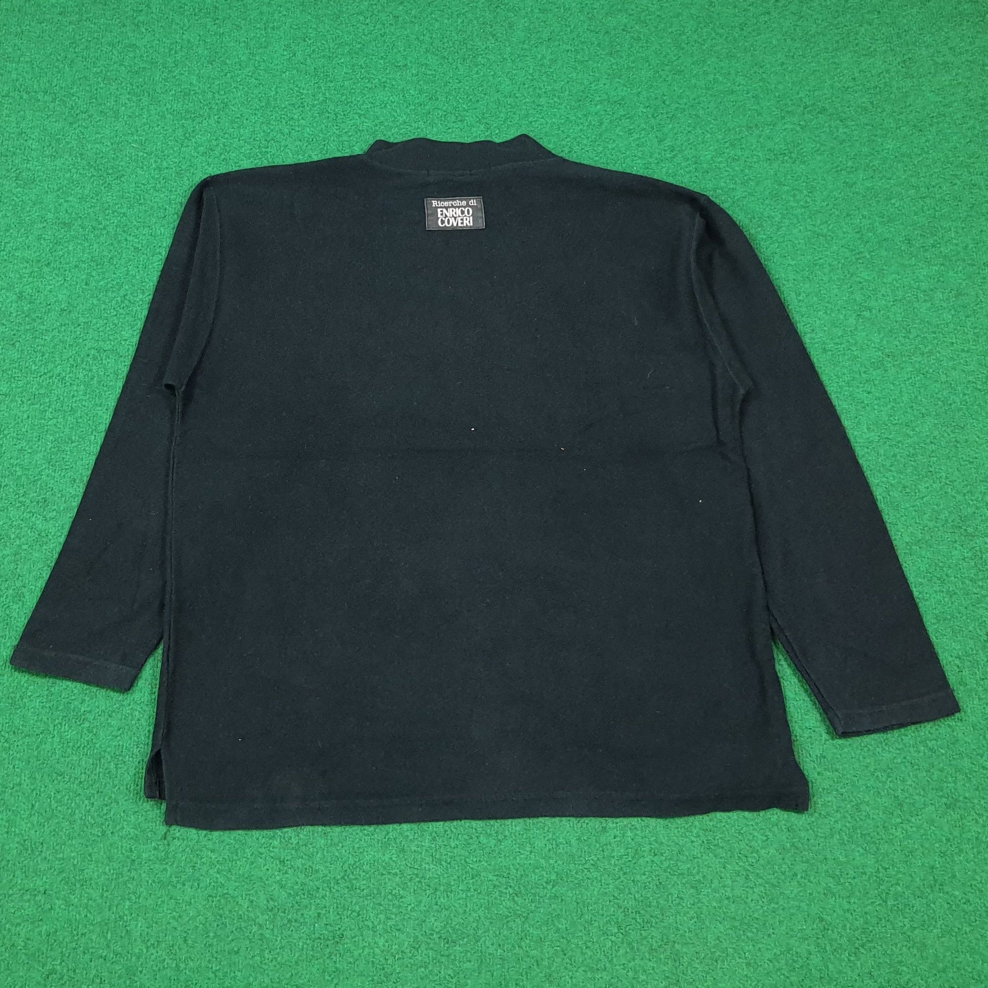 Enrico Coveri Vintage Ricerche di Enrico Coveri Mock Neck Pullover C289N19 Size US L / EU 52-54 / 3 - 3 Thumbnail