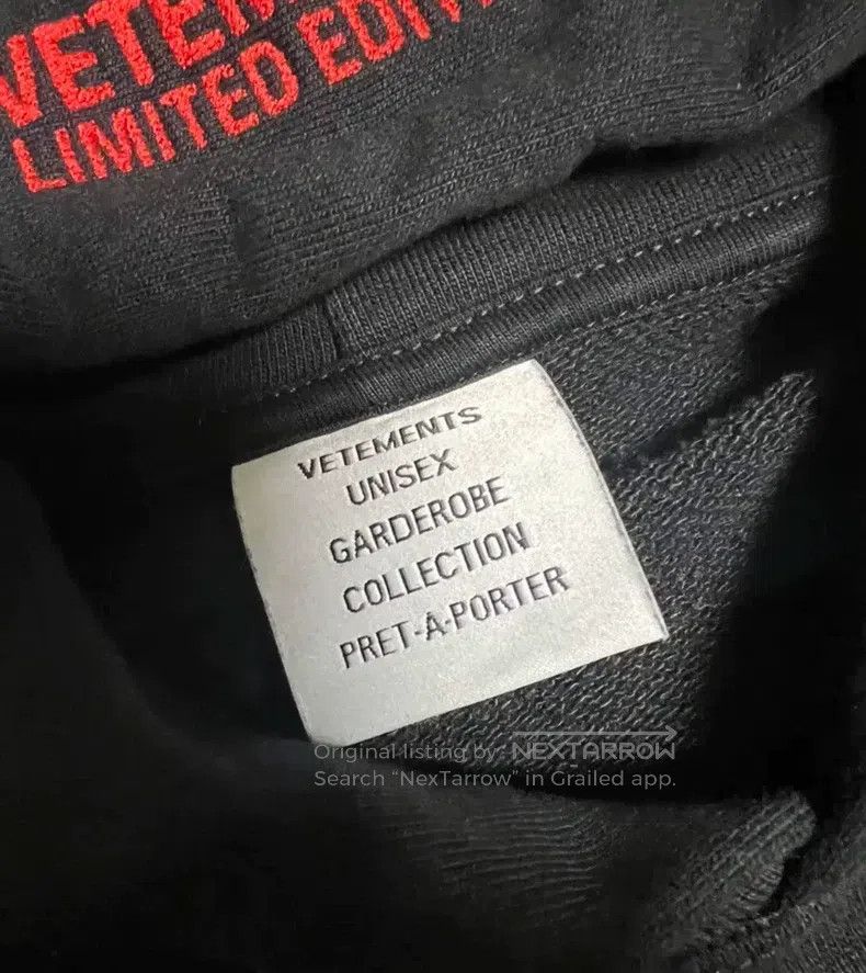 Vetements Vetements World Tour Hoodie Size US M / EU 48-50 / 2 - 6 Thumbnail