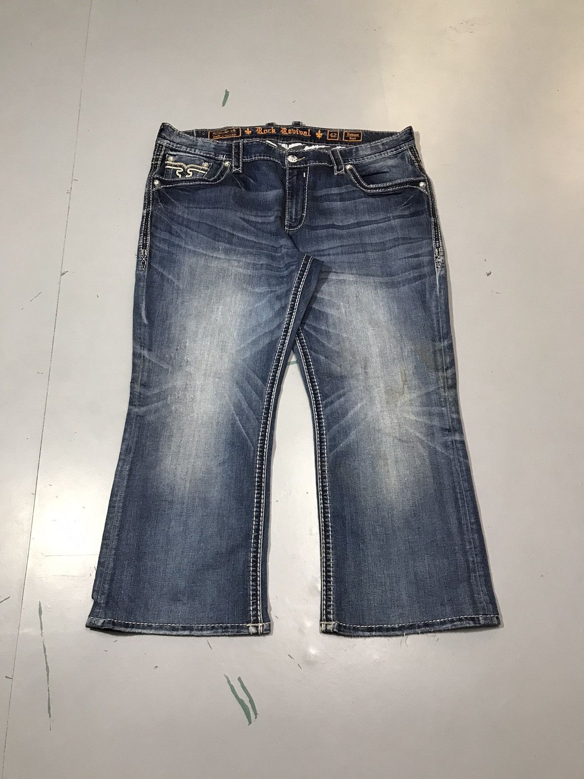 Rock Revival Vintage rock revival embroidered denim Size US 44 / EU 60 - 1 Thumbnail