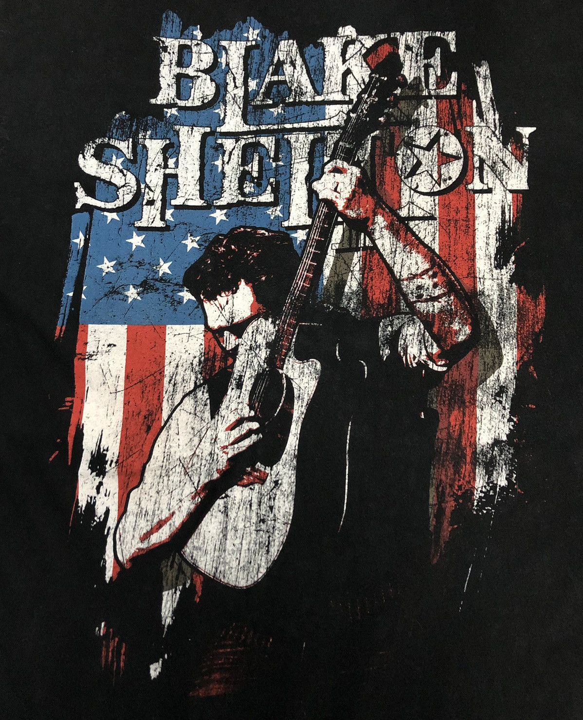 Vintage Vintage Startee Blake Shelton Tour 2012 T-Shirt Size US XL / EU 56 / 4 - 3 Thumbnail