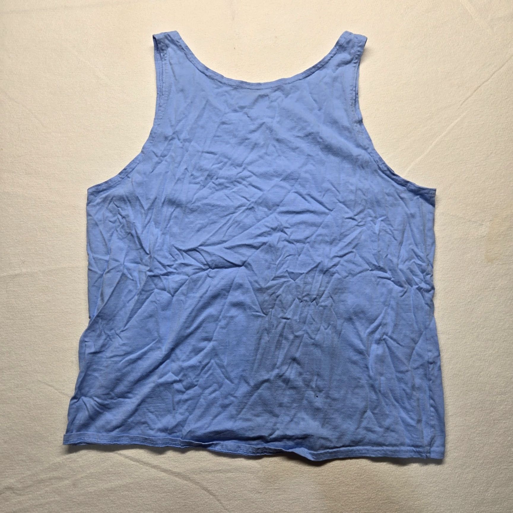 Vintage Punta Cana T Shirt Blue Republican Dominica Tank Top Sleeveless Men's 2XL XXL Size US XXL / EU 58 / 5 - 6 Thumbnail
