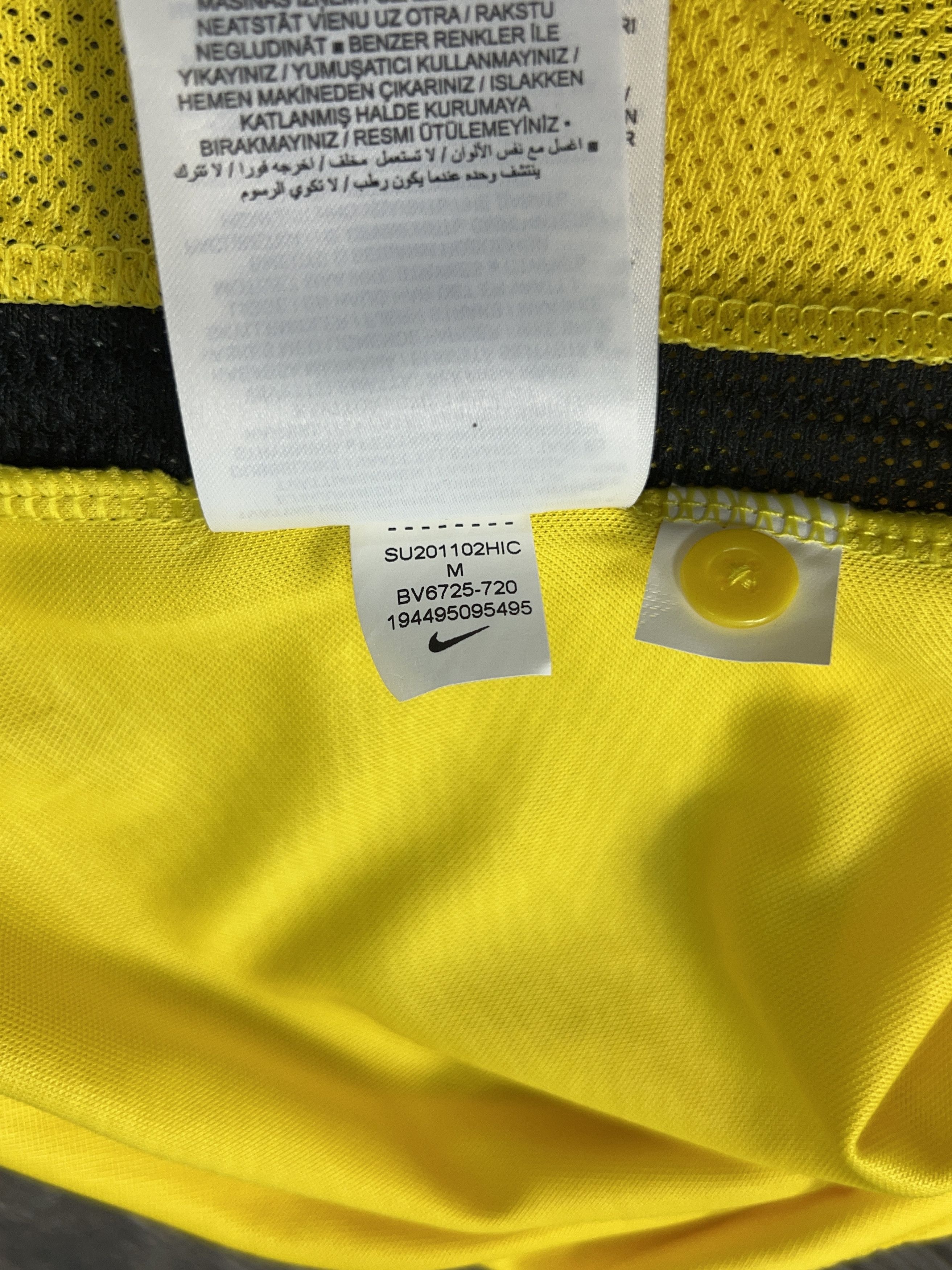 Nike BSC Young Boys 2020 2021 Football Soccer Polo Shirt Jersey Size US M / EU 48-50 / 2 - 9 Thumbnail