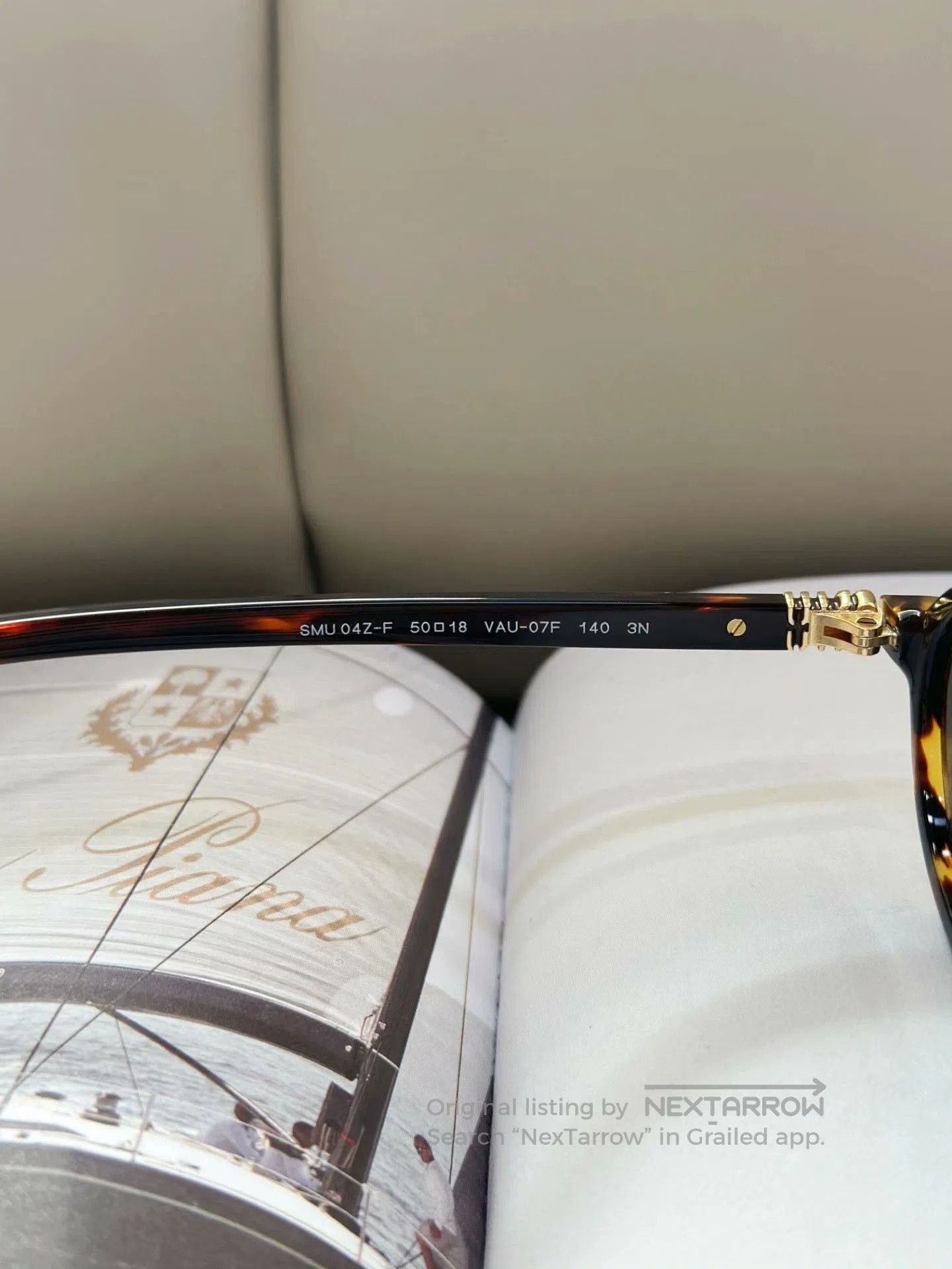 Miu Miu Miu Miu Tortoiseshell Oval Sunglasses. Size ONE SIZE - 7 Thumbnail