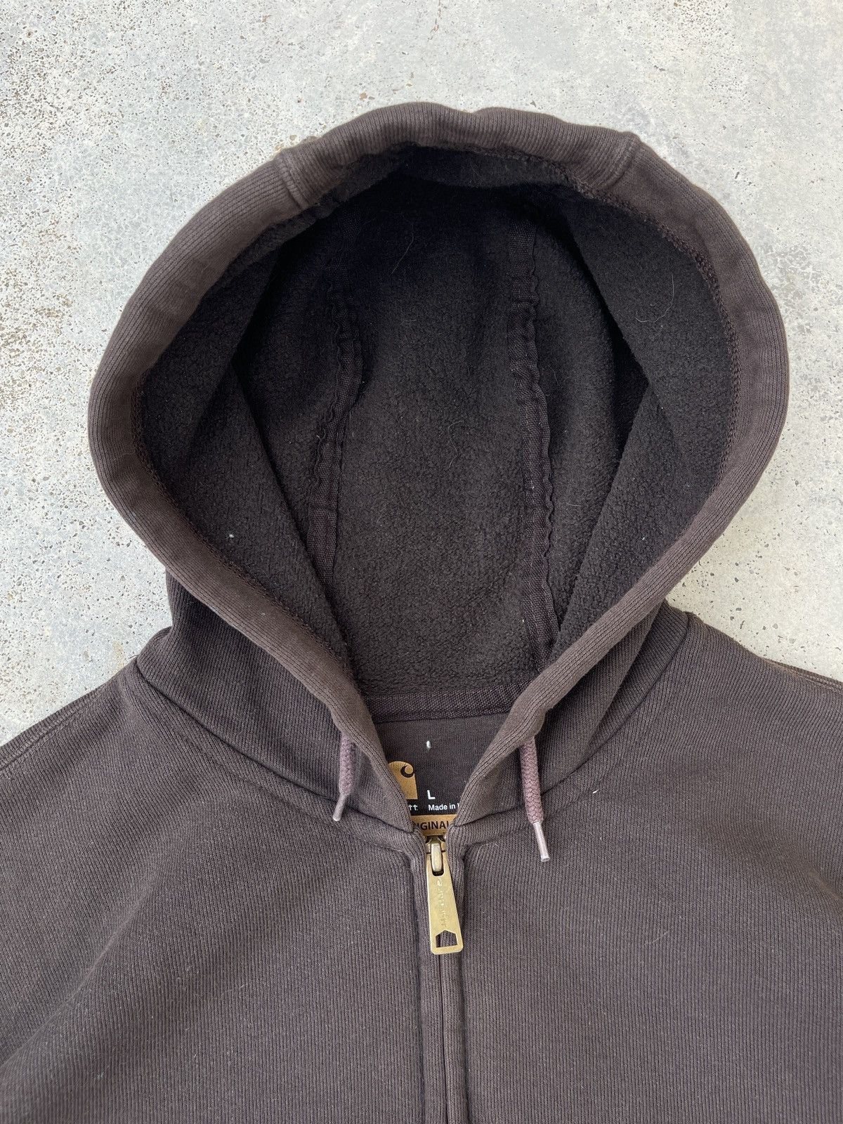Carhartt × Vintage Distressed Carhartt Full-zipper Hoodie Size US XXL / EU 58 / 5 - 12 Thumbnail