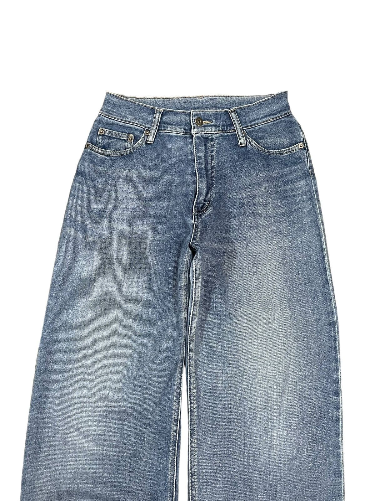 Japanese Brand Vintage Japanese Brand Stretch Soft Comfortable Baggy Jeans Size 29" - 3 Thumbnail