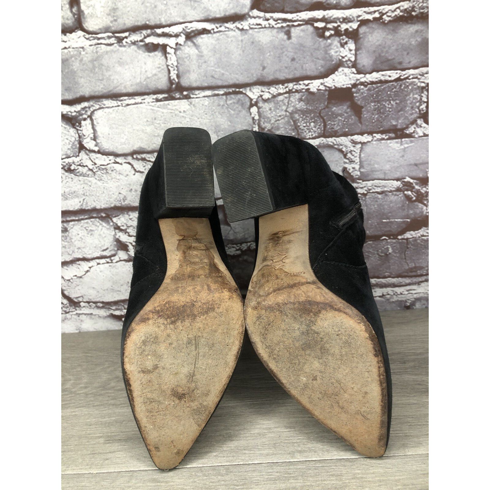 Loeffler Randall Loeffler Randall Isla Black Suede Leather Ankle Booties Boot Size US 7 / IT 37 - 7 Thumbnail