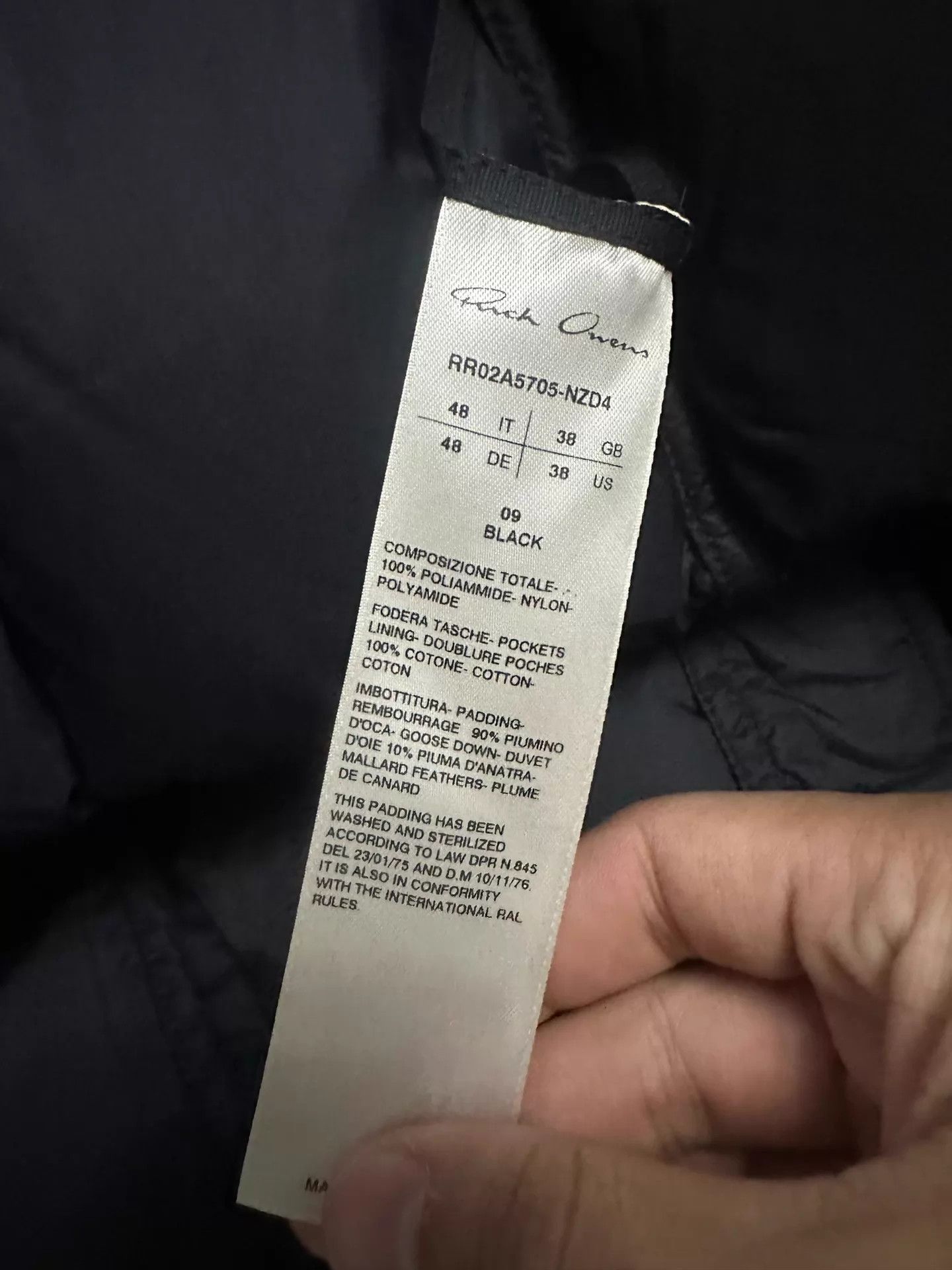 Rick Owens Rick Owens Beetle Oversized Down Jacket 48 Size US M / EU 48-50 / 2 - 7 Thumbnail