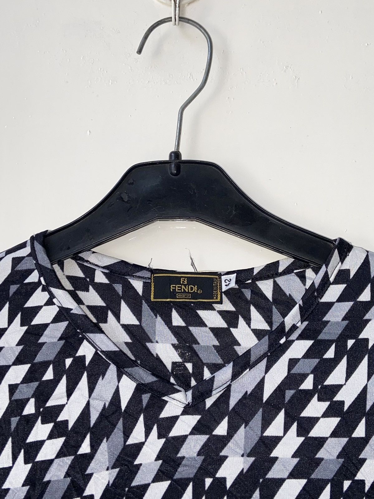 Fendi FENDI Striped T-shirt Size US XXS / EU 40 - 13 Thumbnail