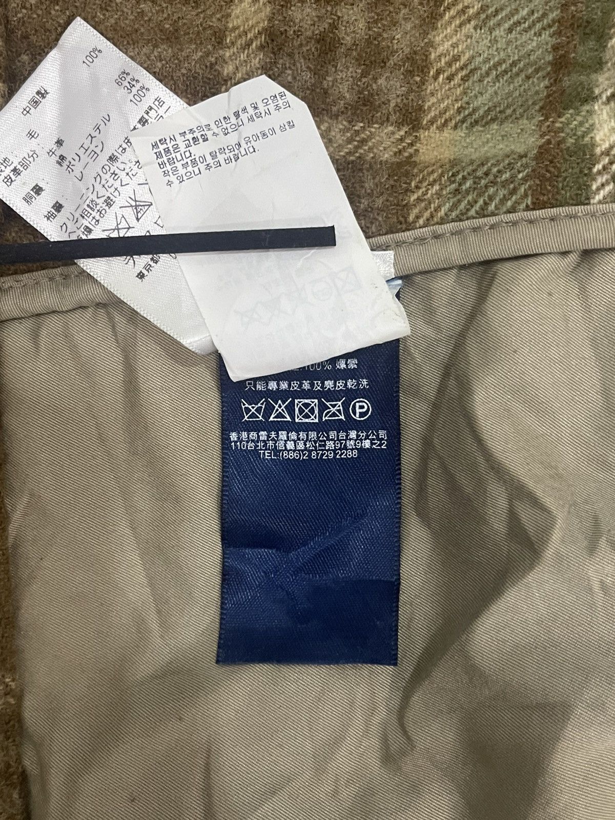 Polo Ralph Lauren Polo Ralph Lauren Plaind Suede-Trim twill BOmber jacket Size US M / EU 48-50 / 2 - 13 Thumbnail