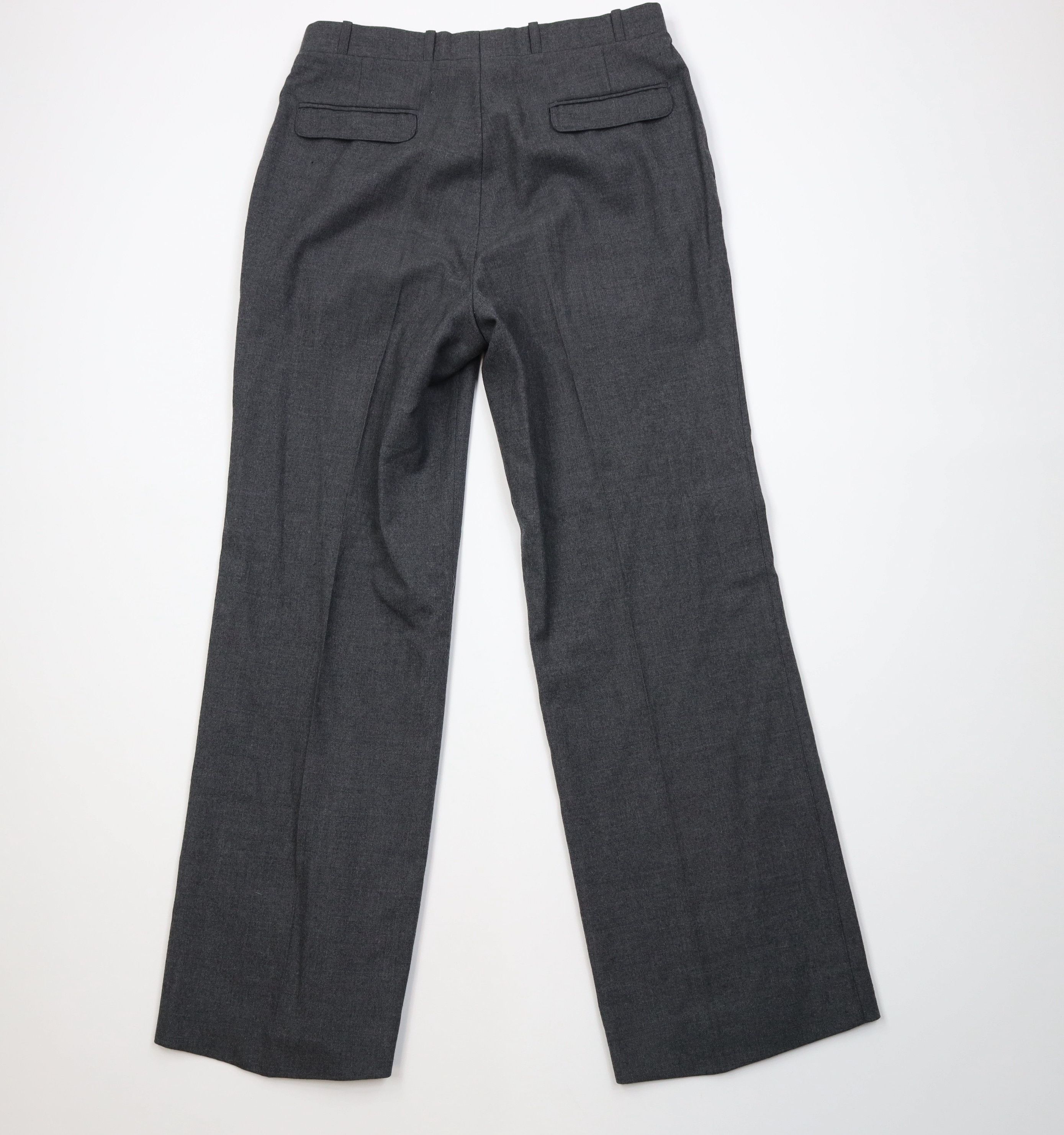 Vintage Vintage 70s Streetwear Wide Leg Chino Pants Heather Gray Size US 32 / EU 48 - 11 Thumbnail