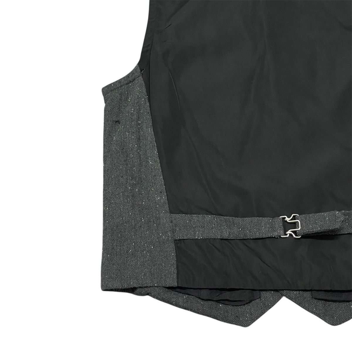 Diesel Vintage Diesel Wool Blend Buttoned Down Vest Size 42L - 14 Thumbnail