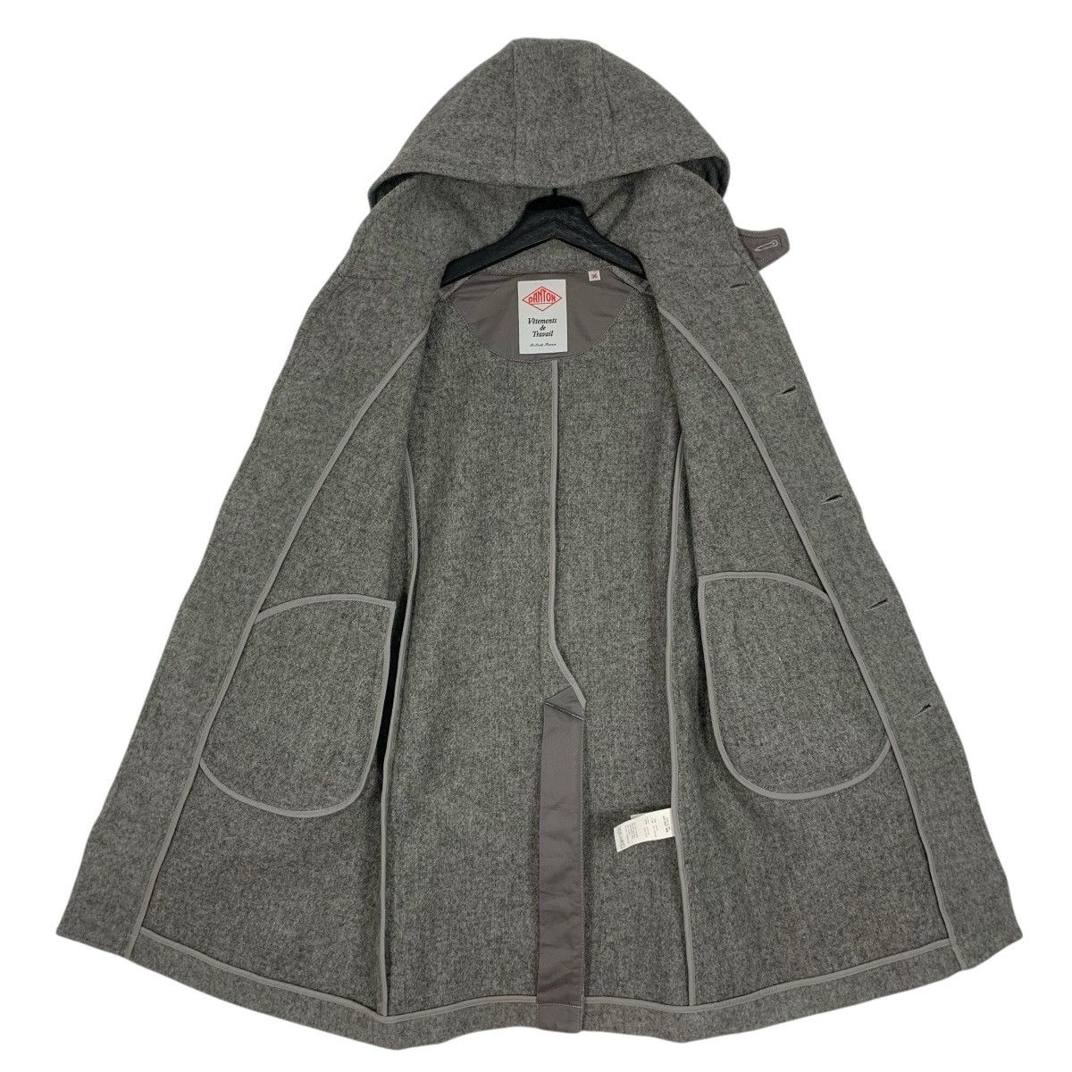 Danton Danton french workwear JapaneseBrand Outdoor Long Jacket Size S / US 4 / IT 40 - 5 Thumbnail